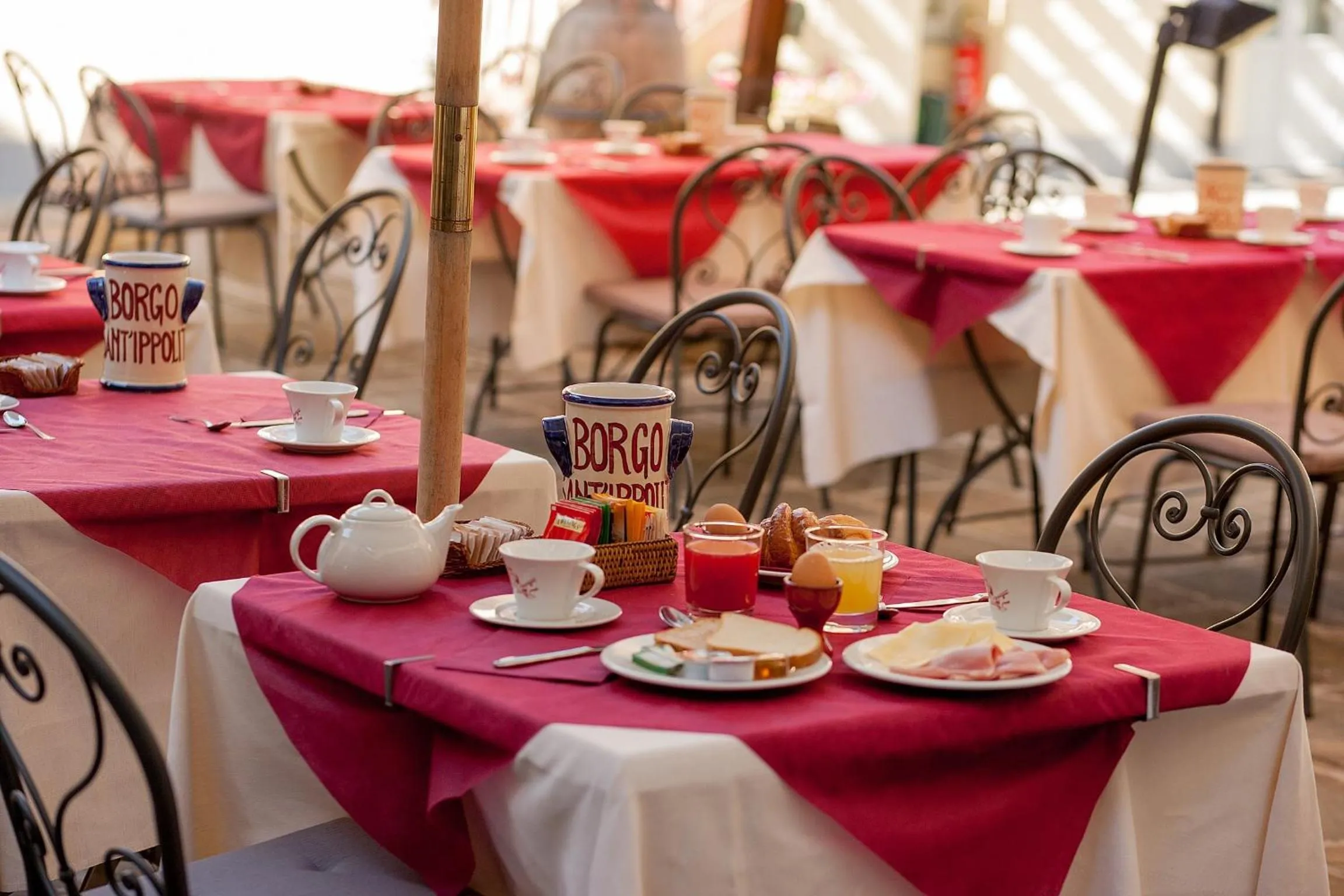 Restaurant/places to eat in Borgo Sant'ippolito Country Hotel