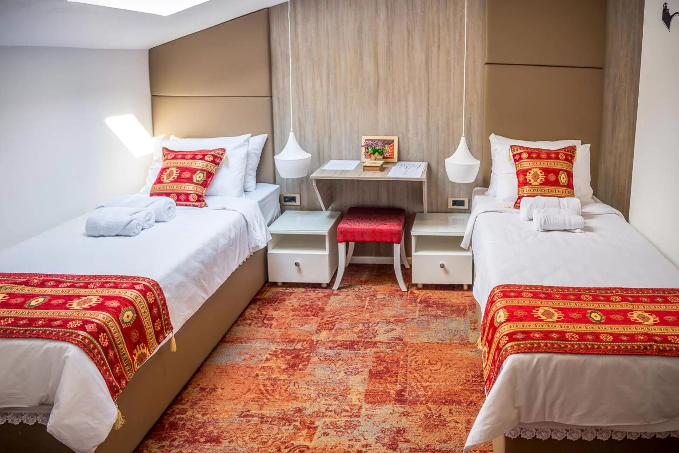 Decorative detail, Bed in Heritage Hotel Gate of Sarajevo