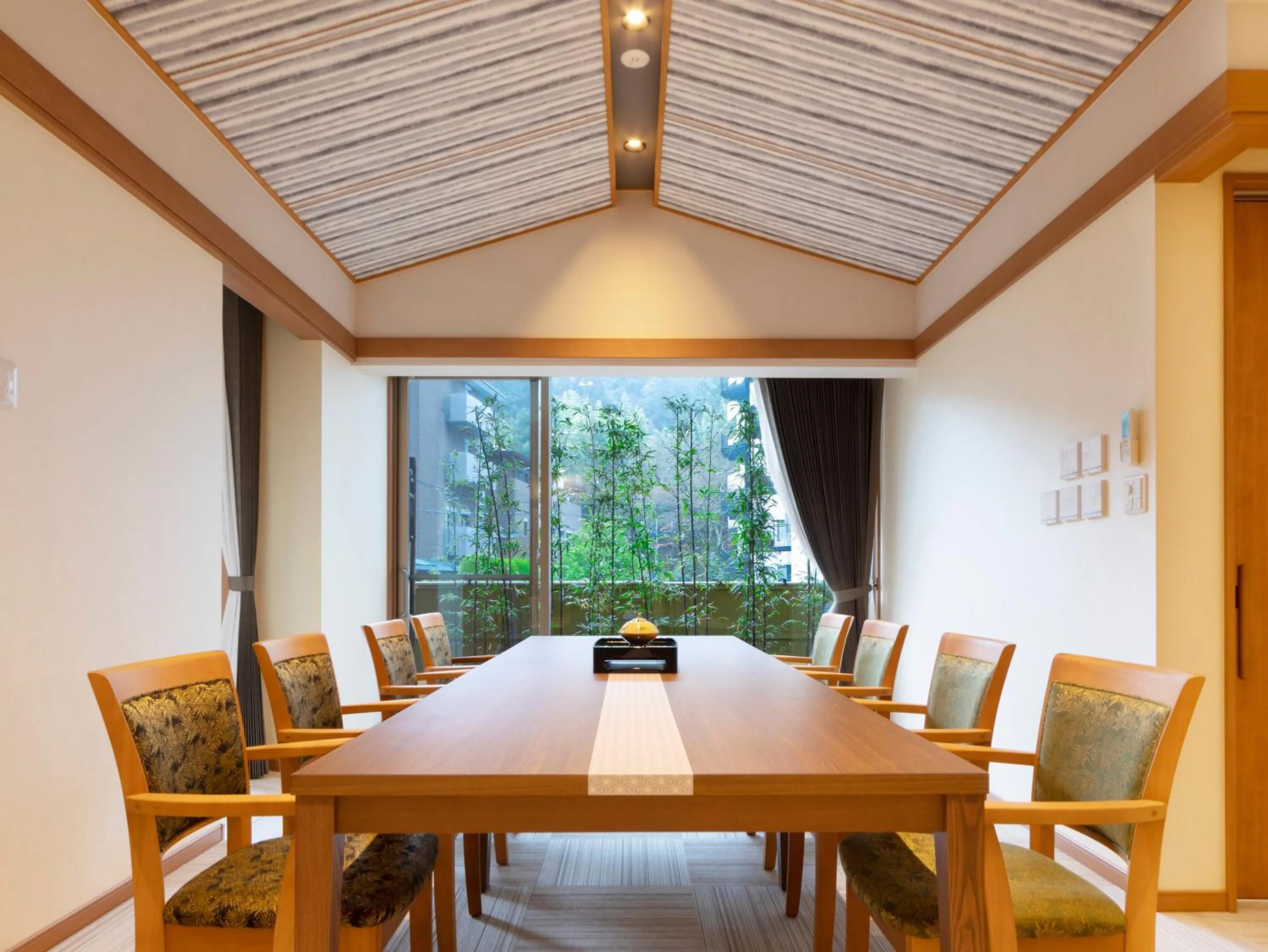 Dining area in Okuno Hosomichi