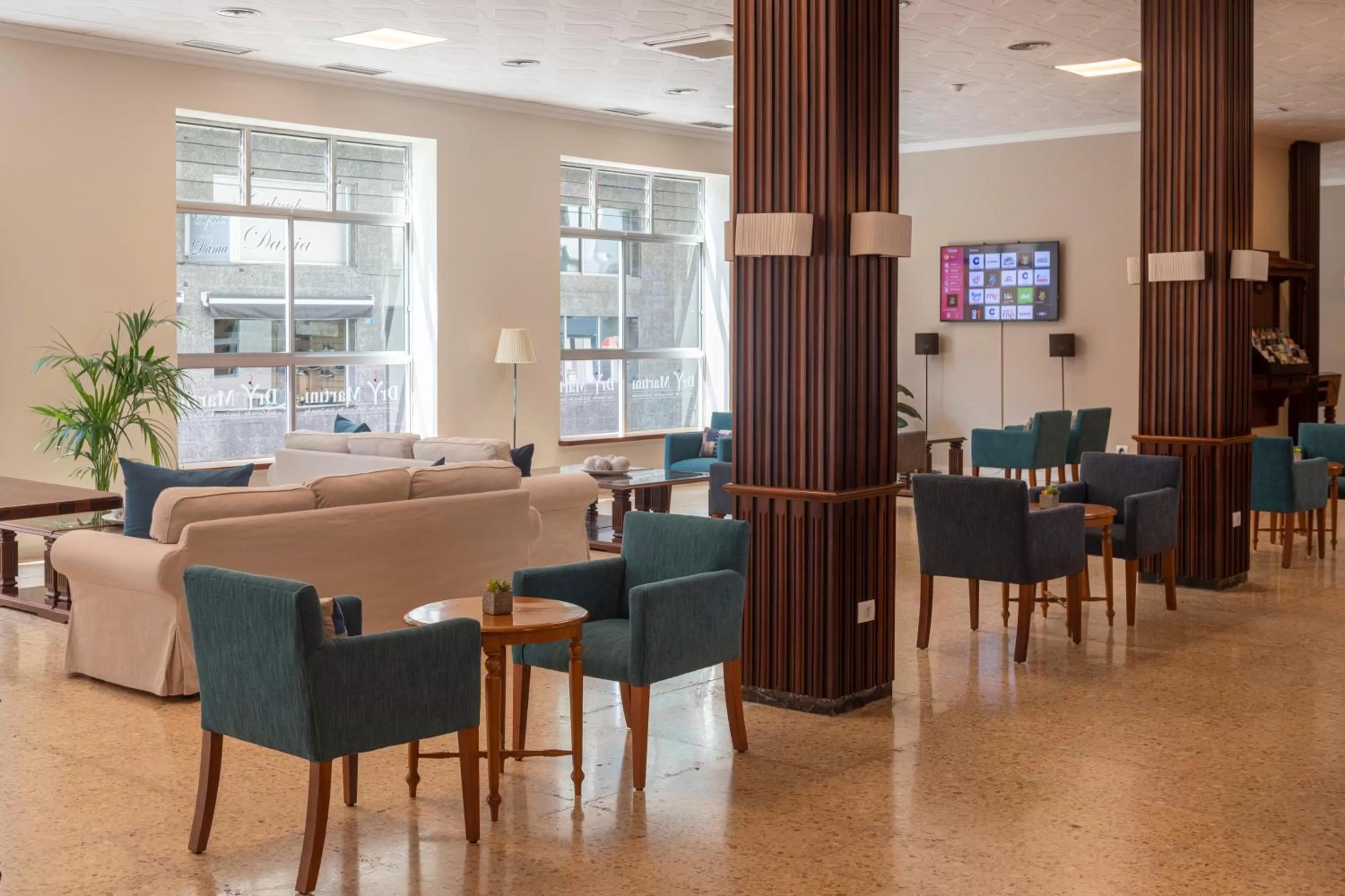 Lobby or reception in Hotel Marte