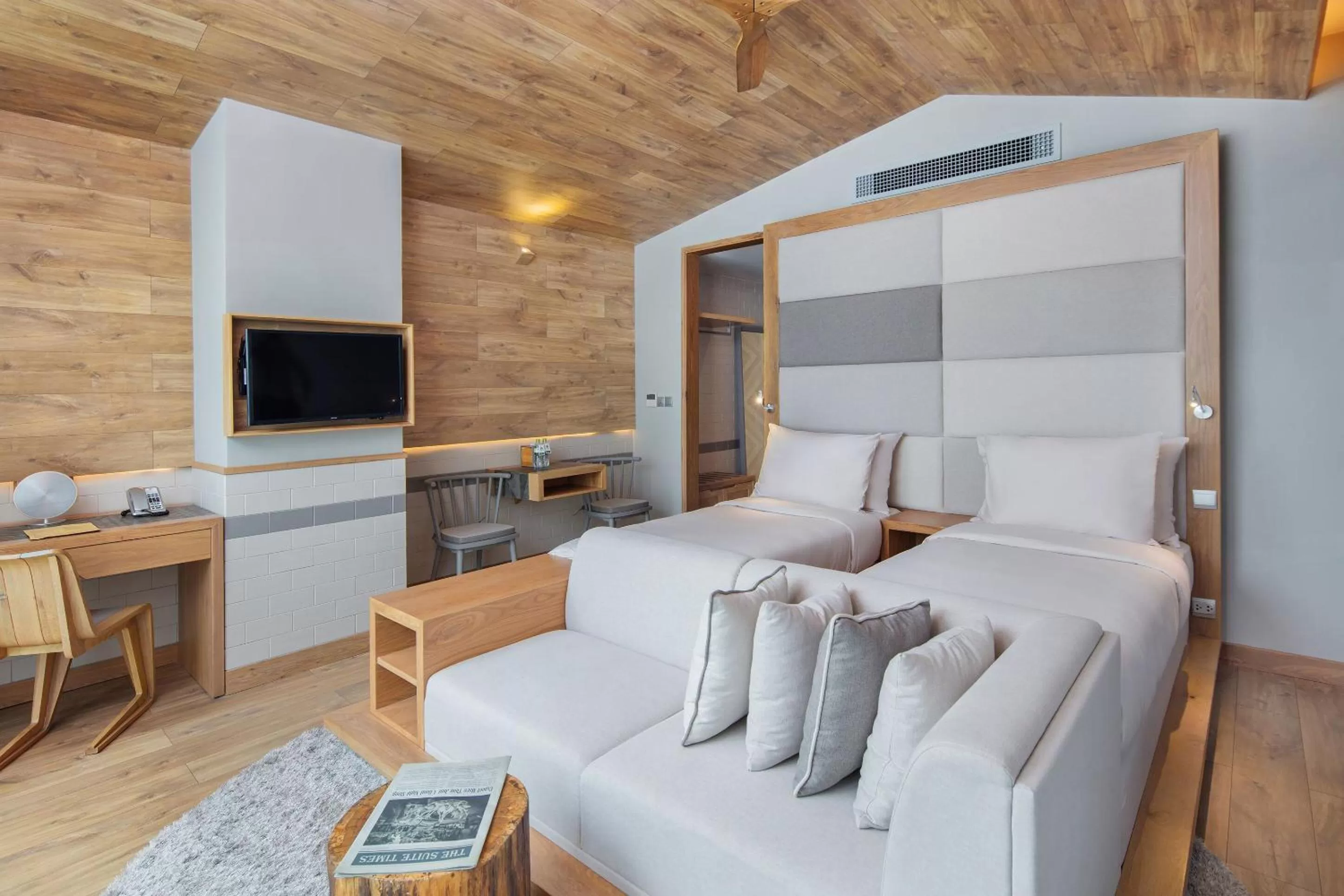 Bed in Fusion Suites Saigon