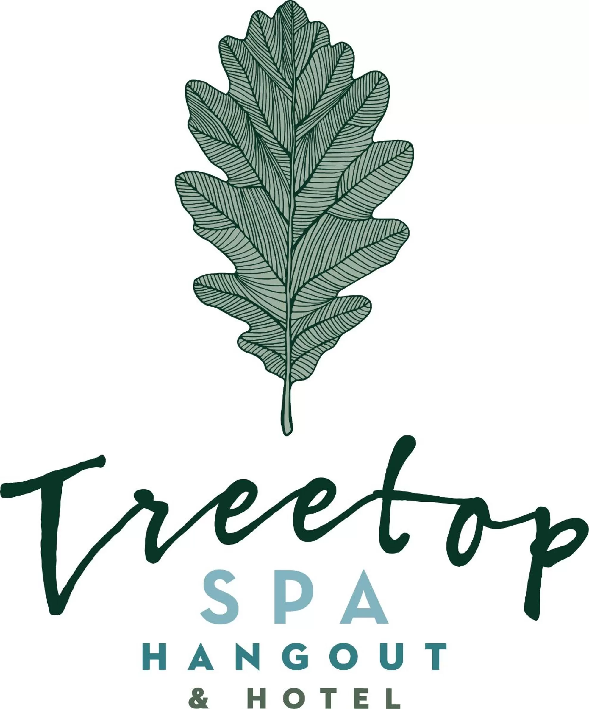 Property logo or sign in Treetop Spa Hangout & Hotel