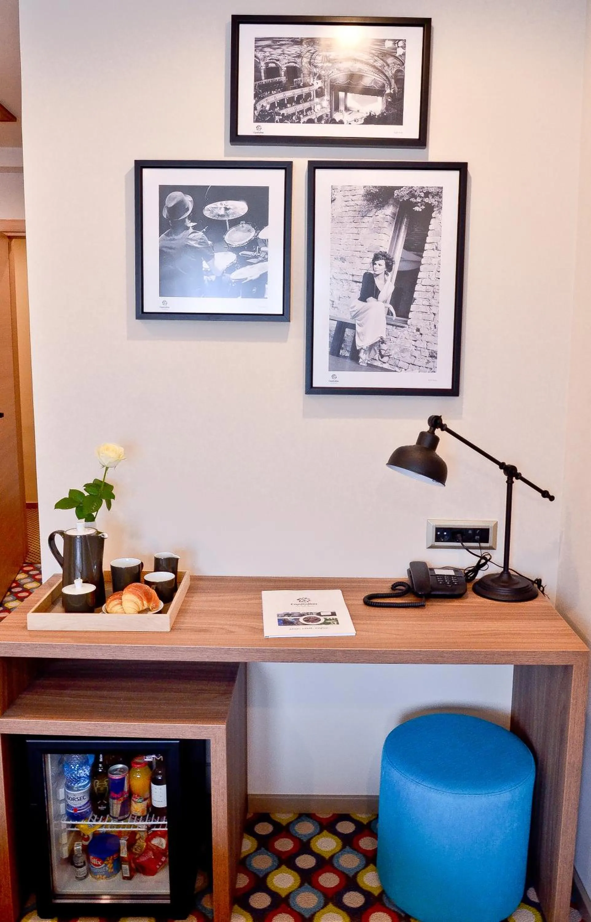 Decorative detail in Hotel Capitolina City Chic