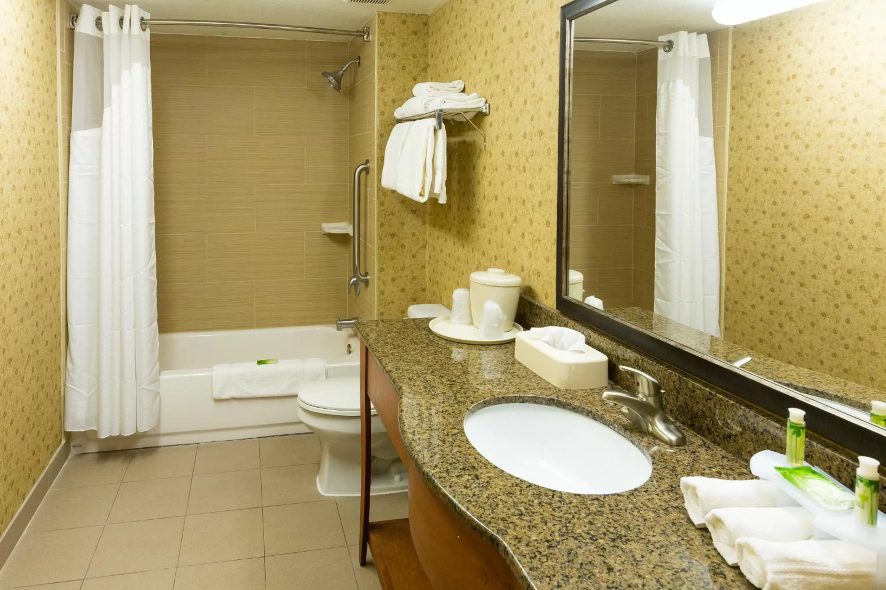 Bathroom in Holiday Inn Express Hotel & Suites Jacksonville Airport by IHG