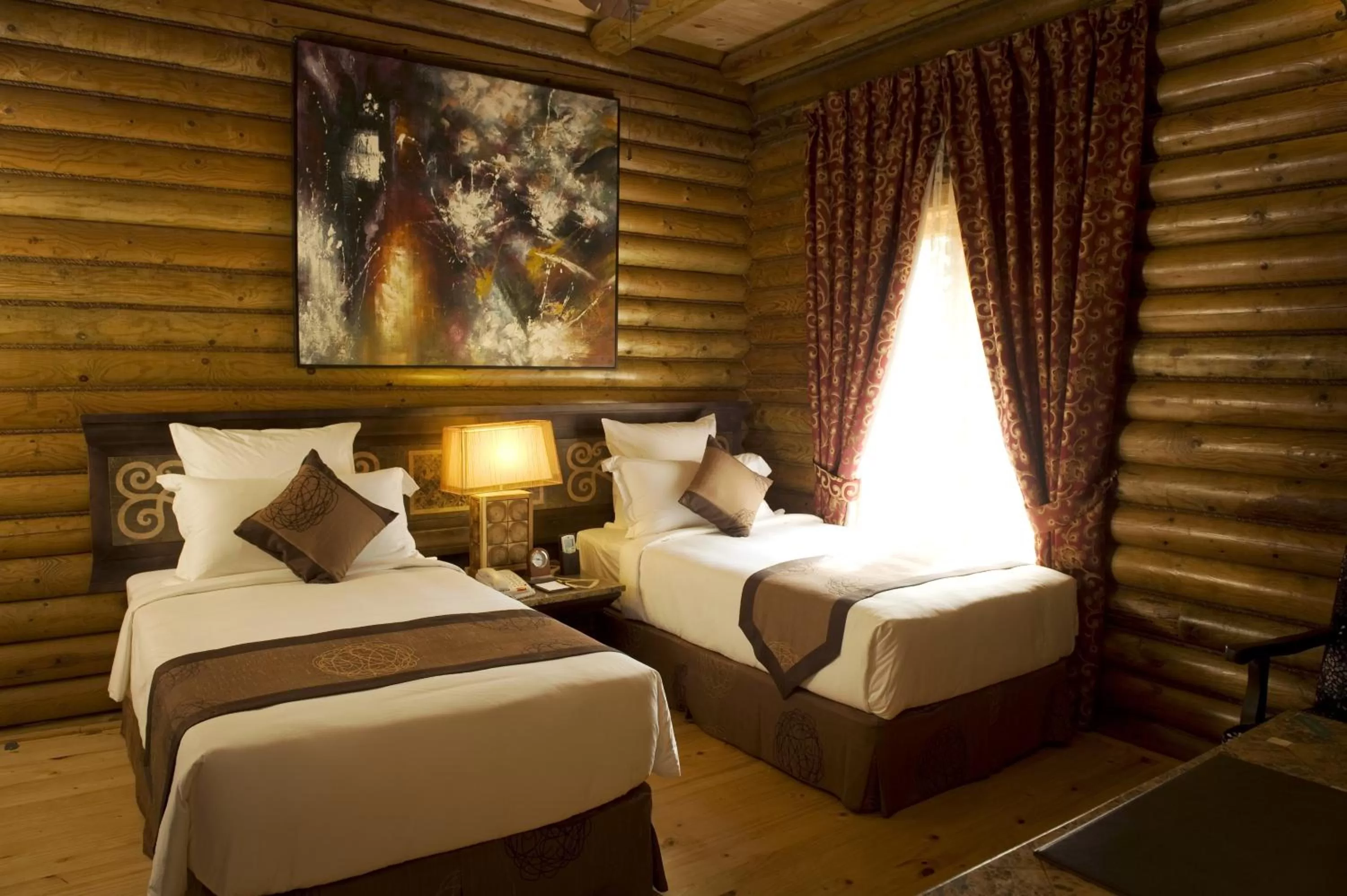 Bed in Philea Resort & Spa