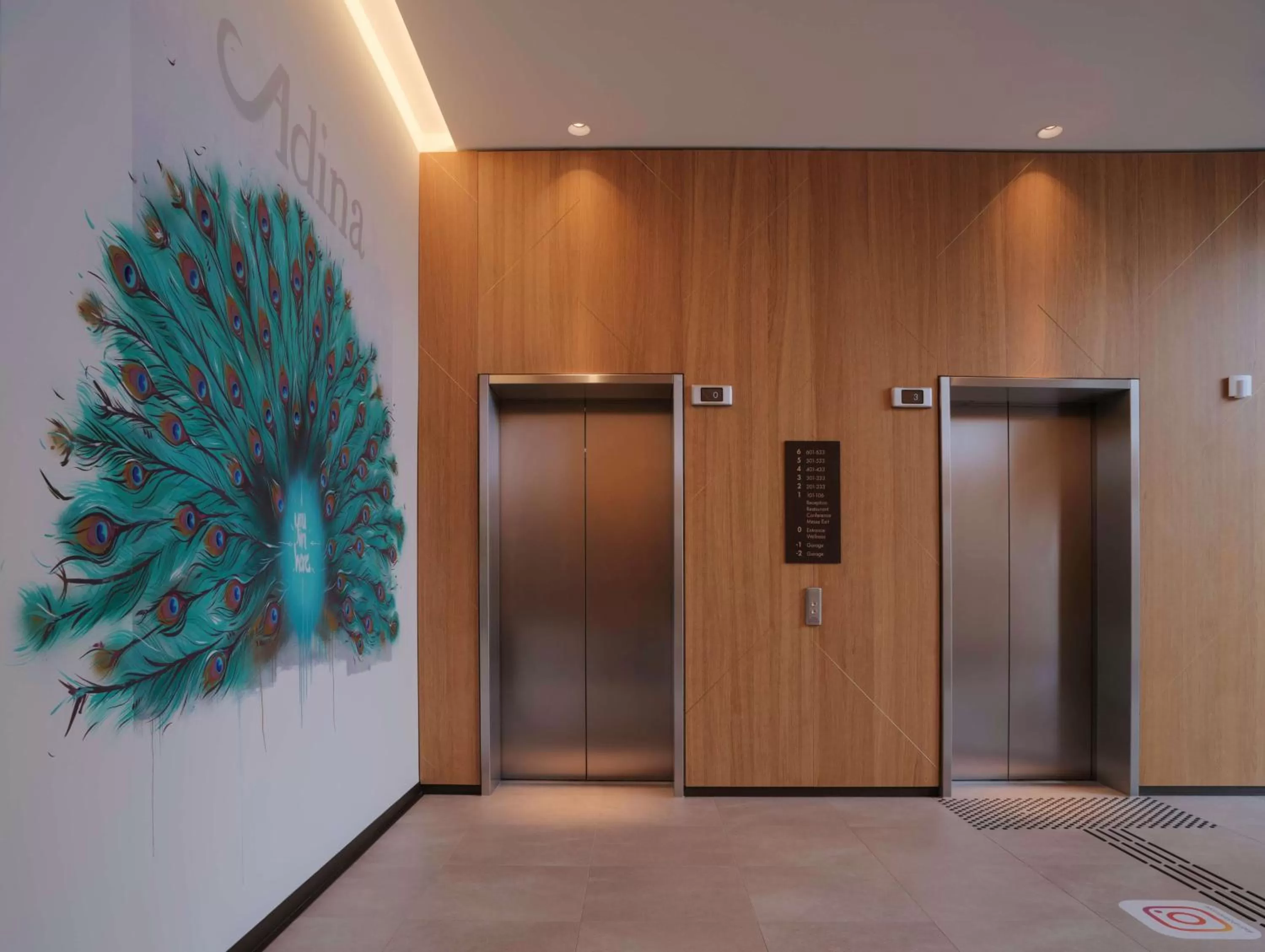 Lobby or reception in Adina Apartment Hotel Cologne