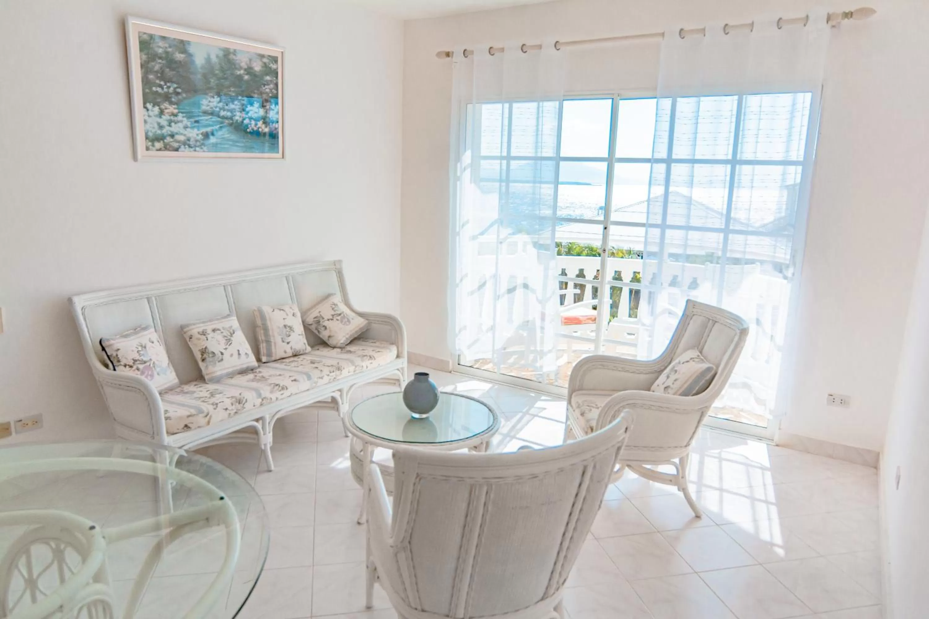 Seating area in Piergiorgio Palace Hotel