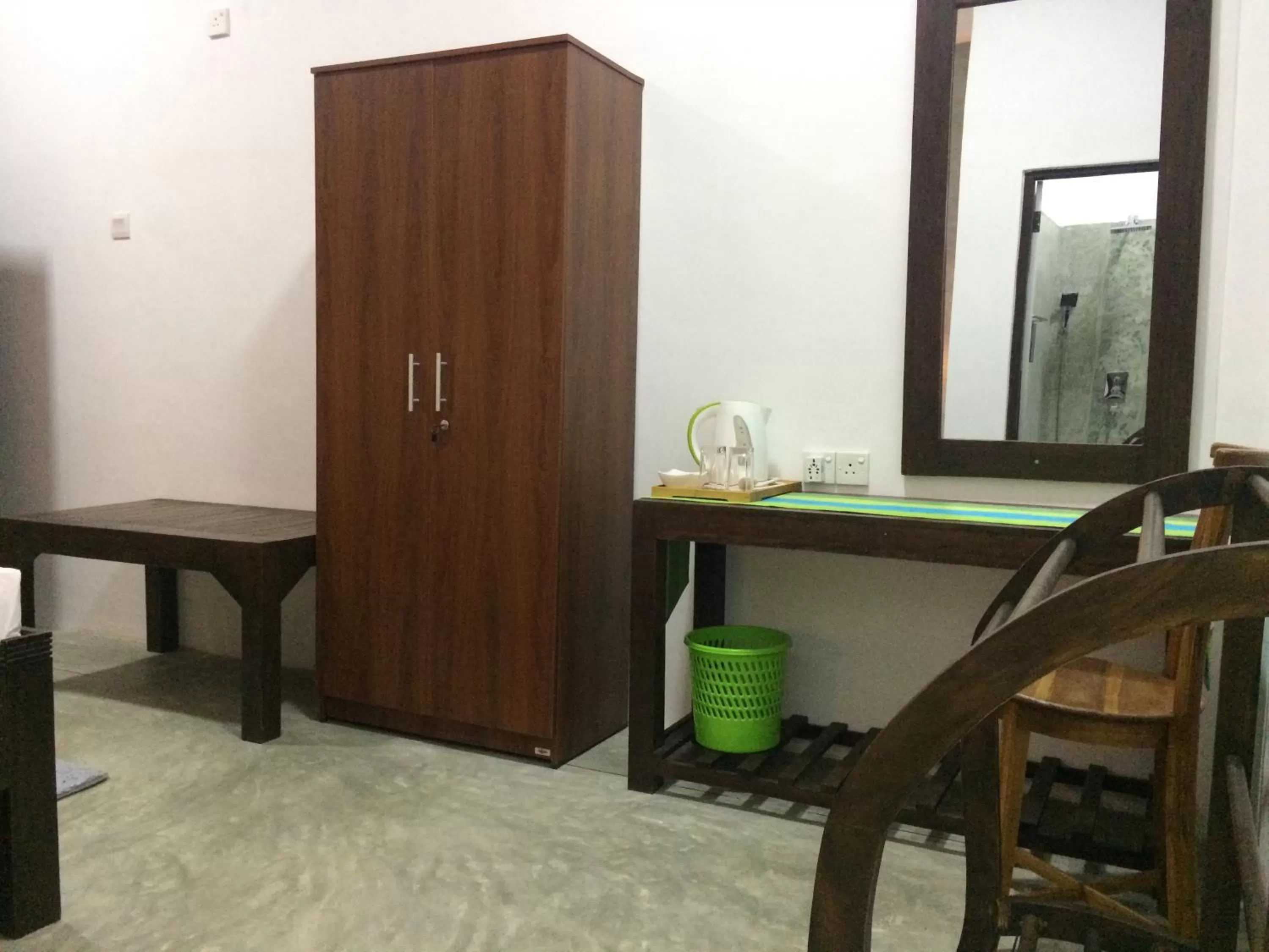 TV/Entertainment Center in Green Wood Villa Negombo