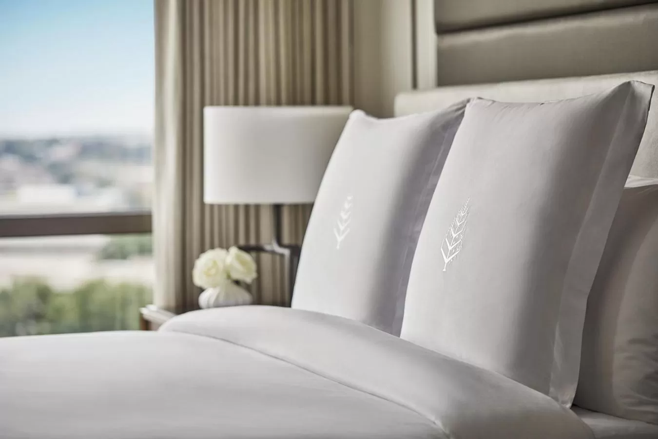 Bed in Four Seasons Hotel Austin