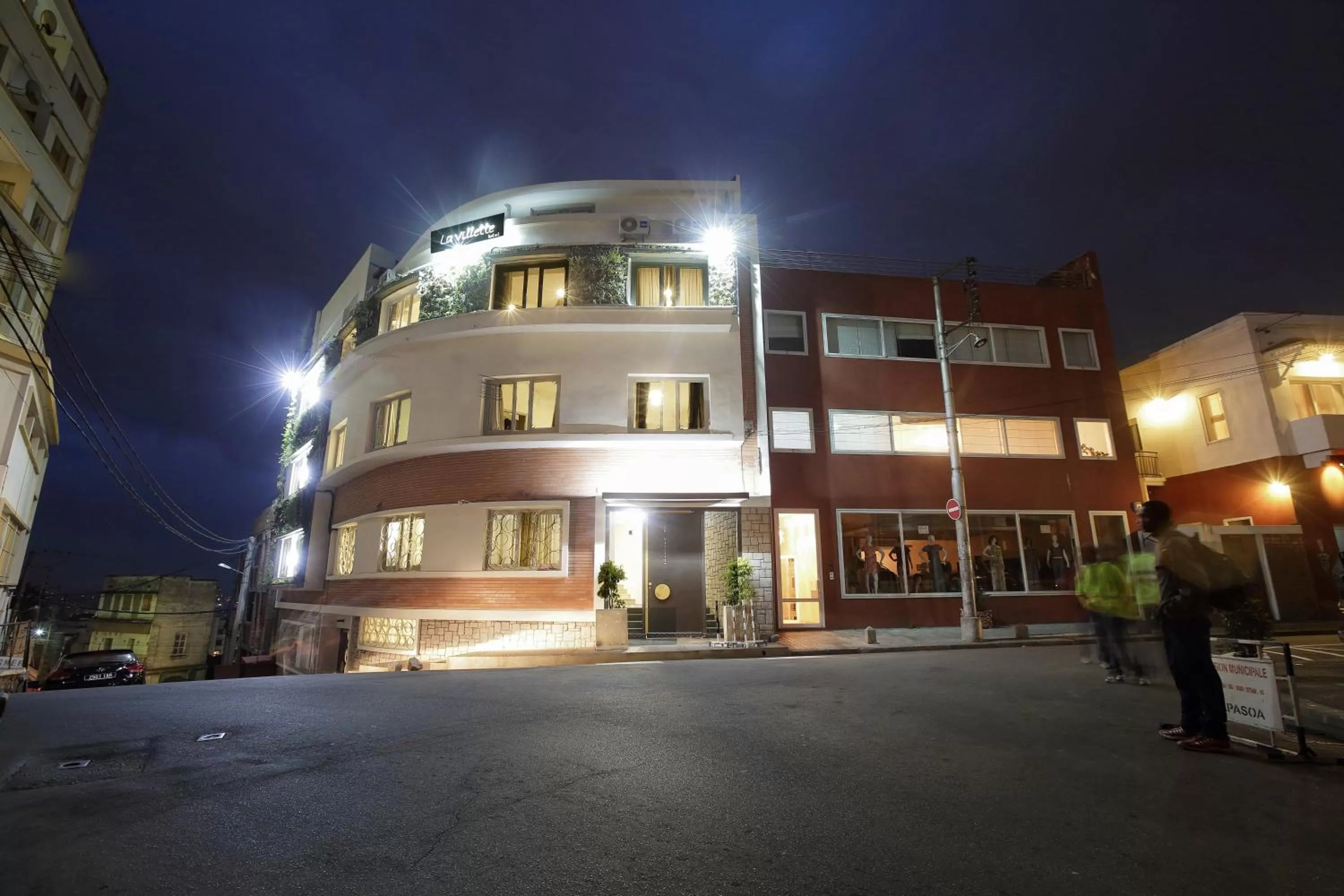 Facade/entrance in Hotel La Villette