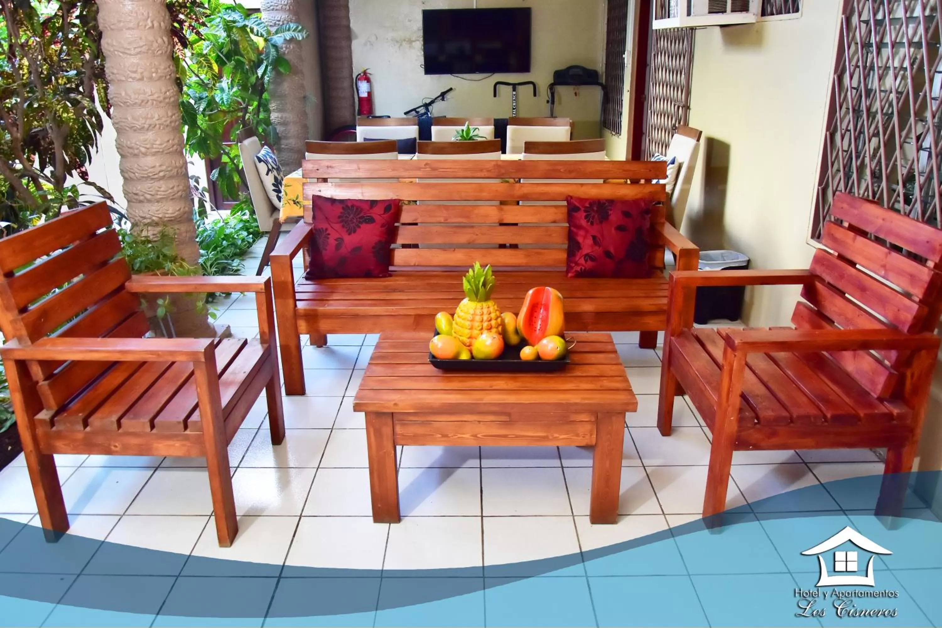 Balcony/Terrace in Hotel y Apartments Los Cisneros