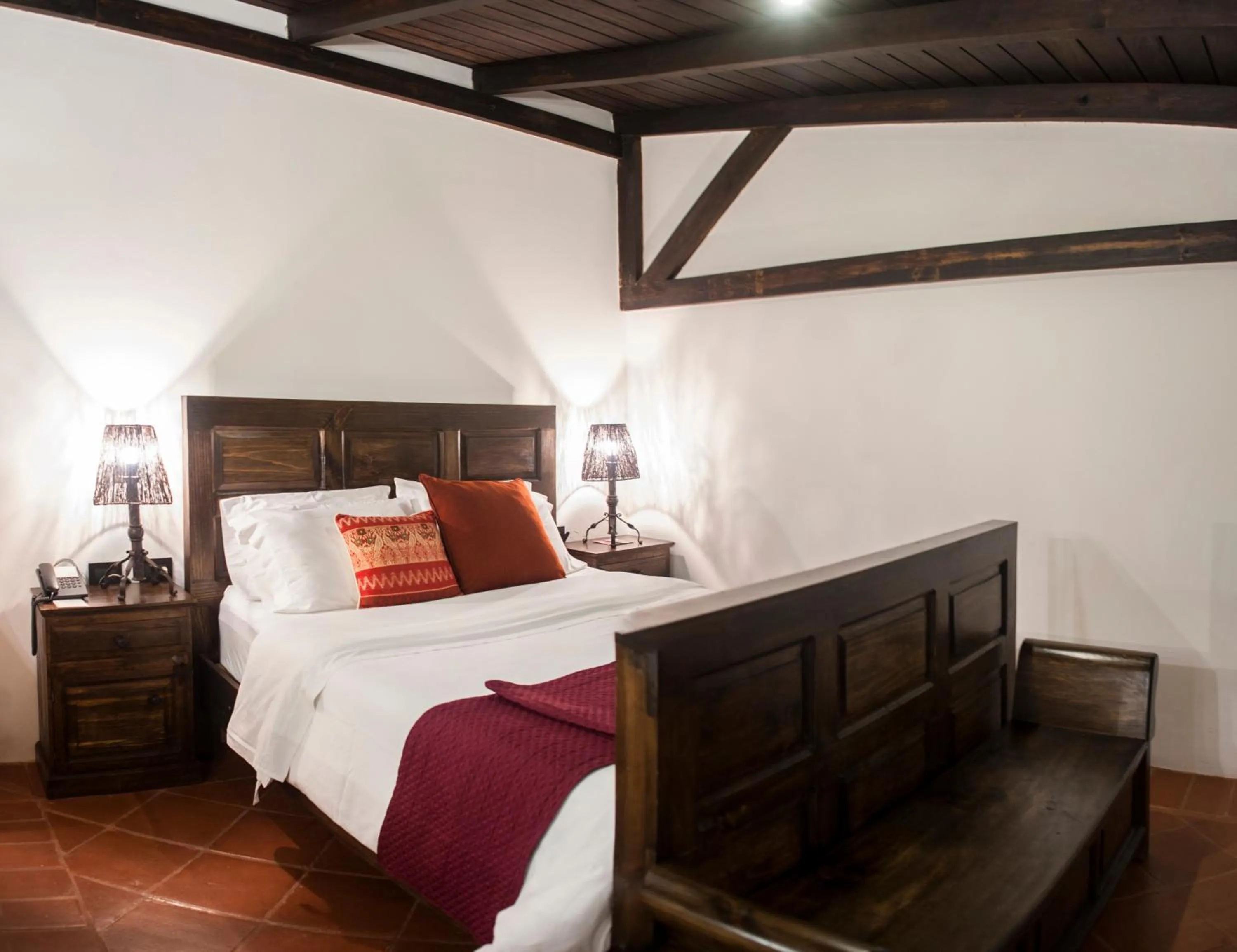 Bed in Ciel Luxe Hotels Antigua Guatemala