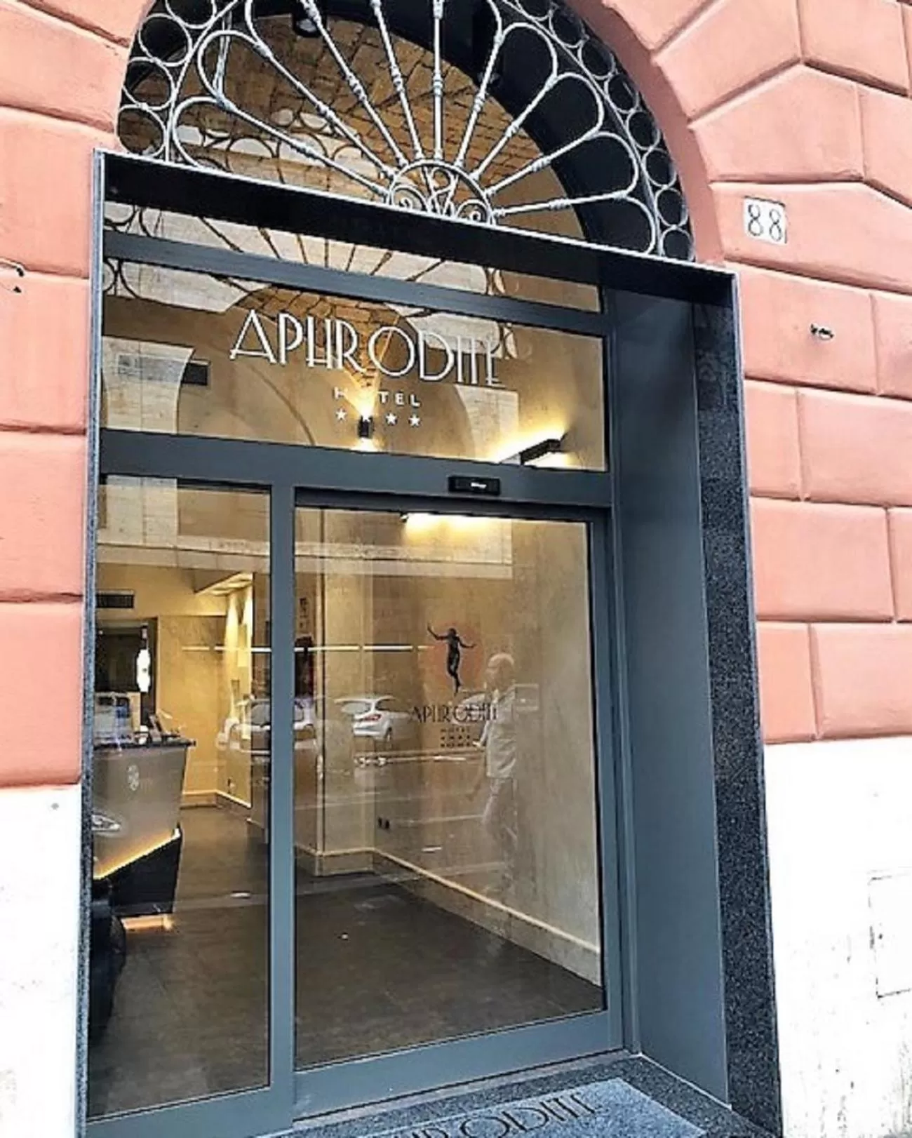 Facade/entrance in Hotel Aphrodite