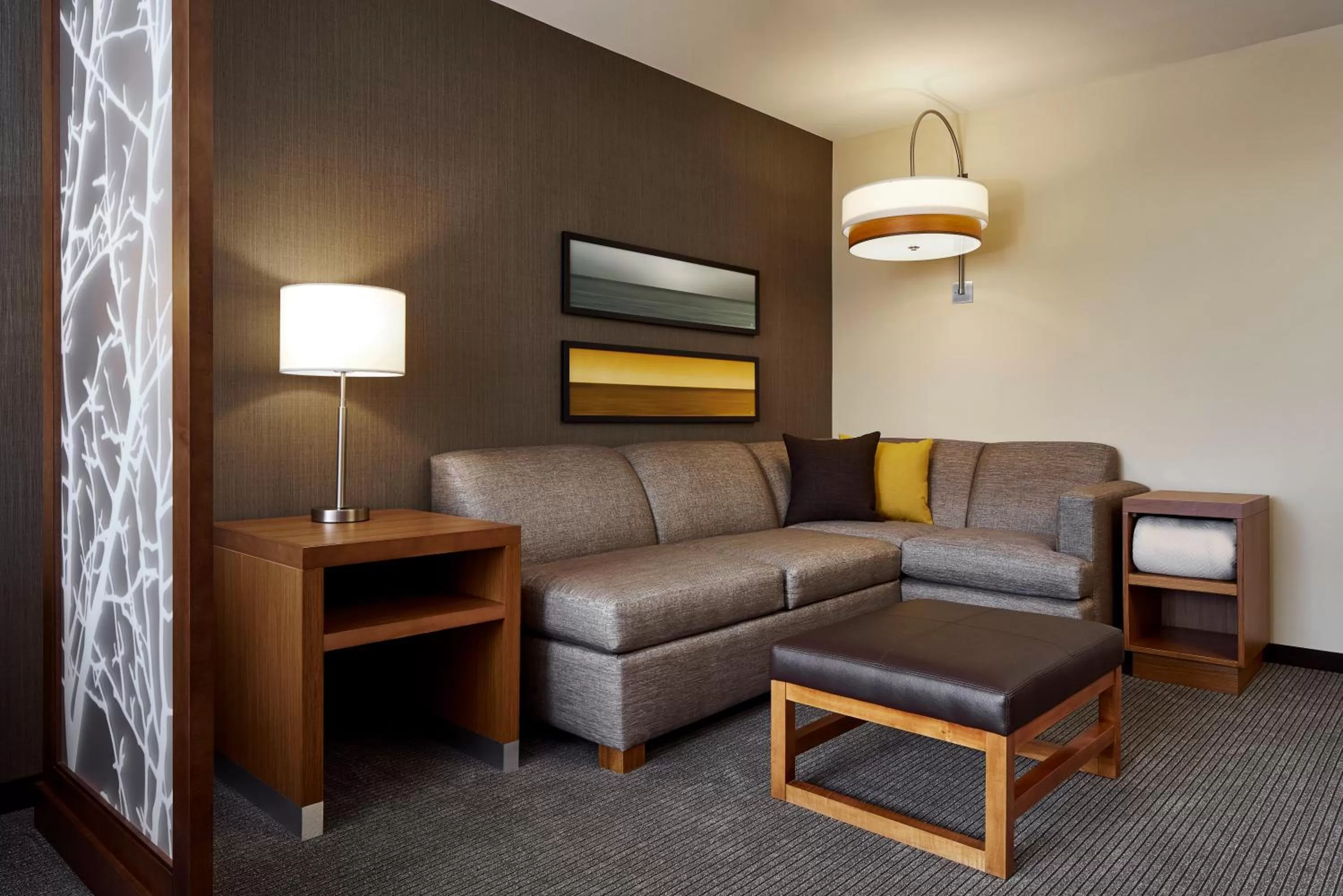 Living room in Hyatt Place Wilmington Riverfront