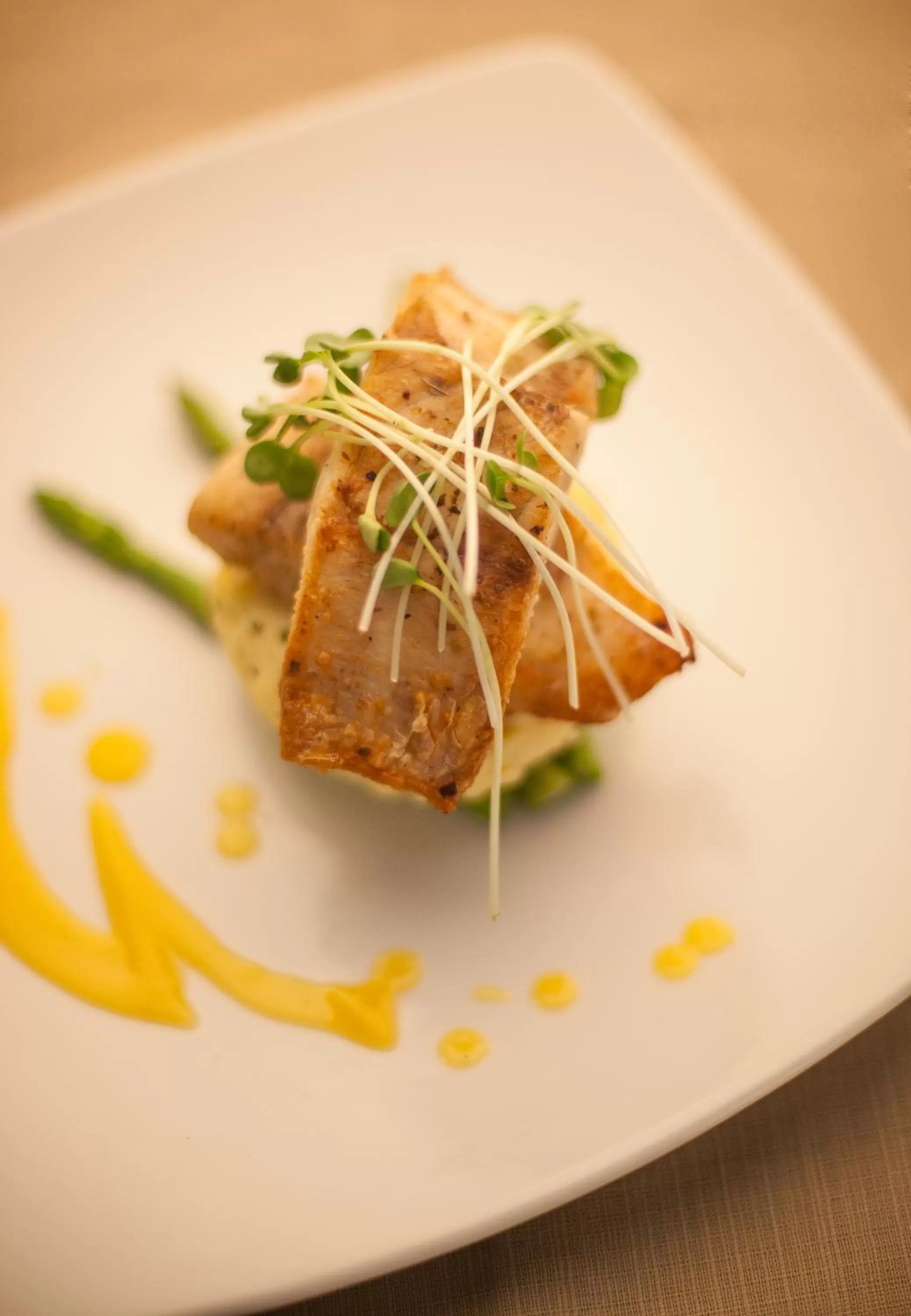 Food close-up in Aquari Hotel