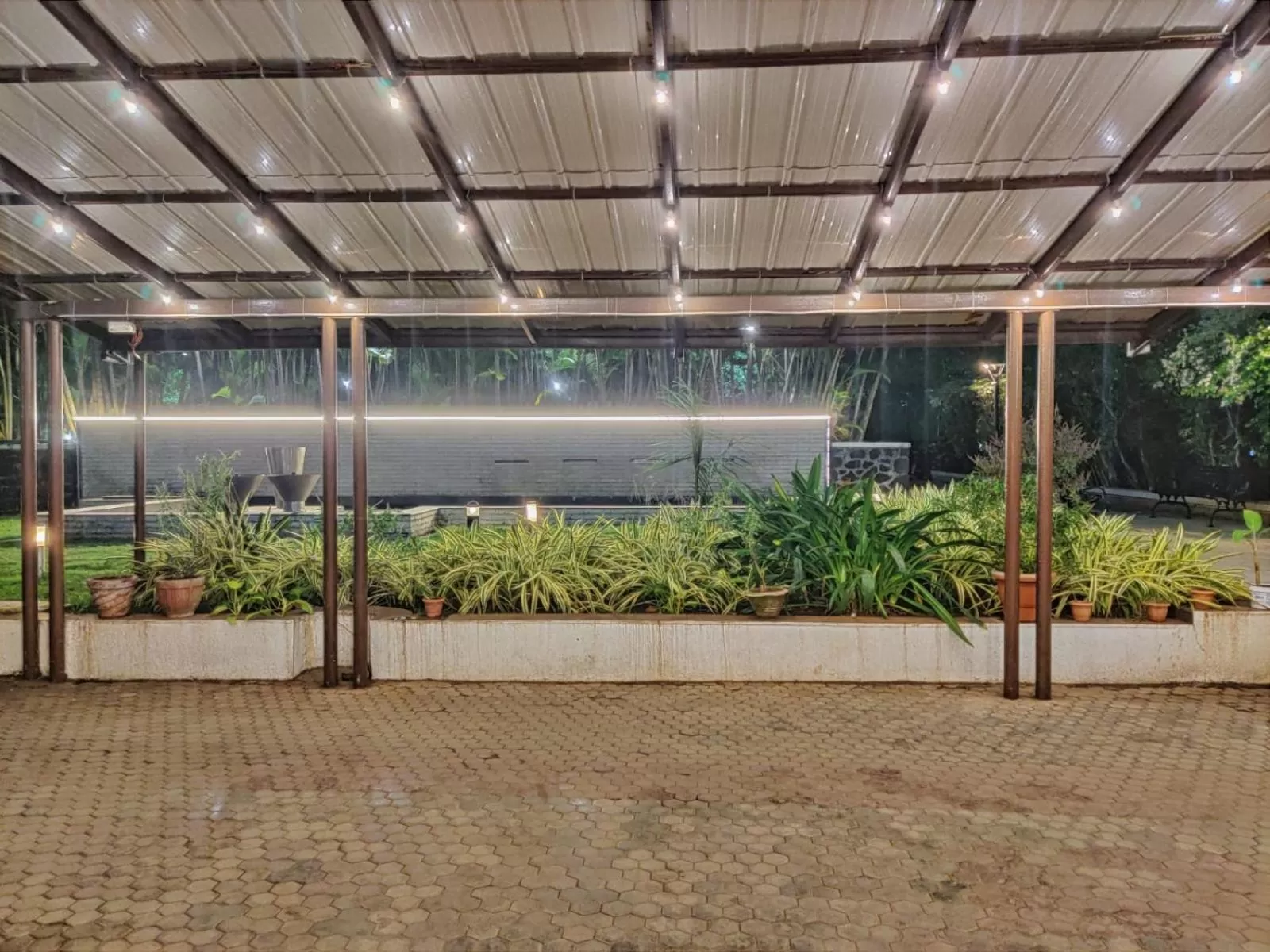 Garden in Hotel Ashwin Igatpuri, Pure Veg & Jain Food