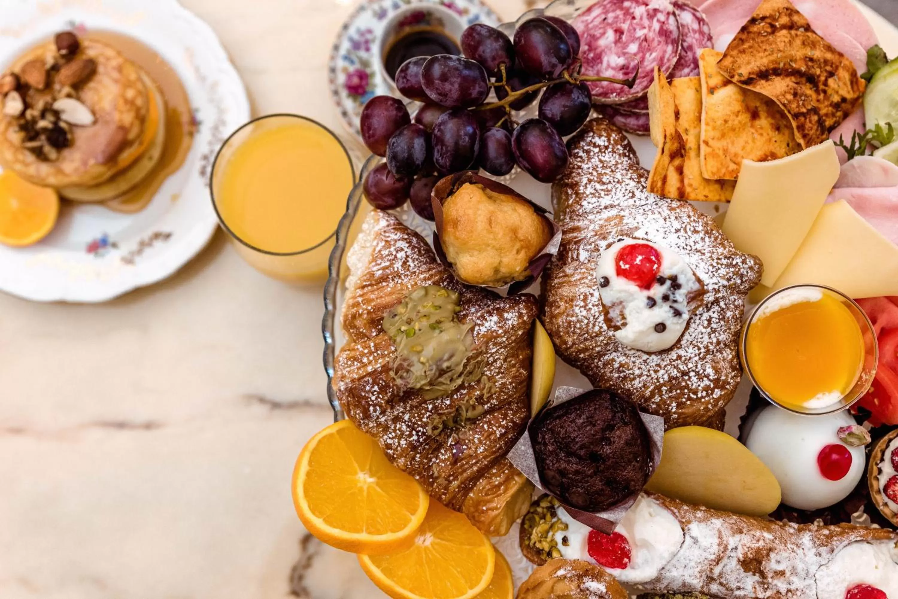 Breakfast in B&B Palazzo Cerami