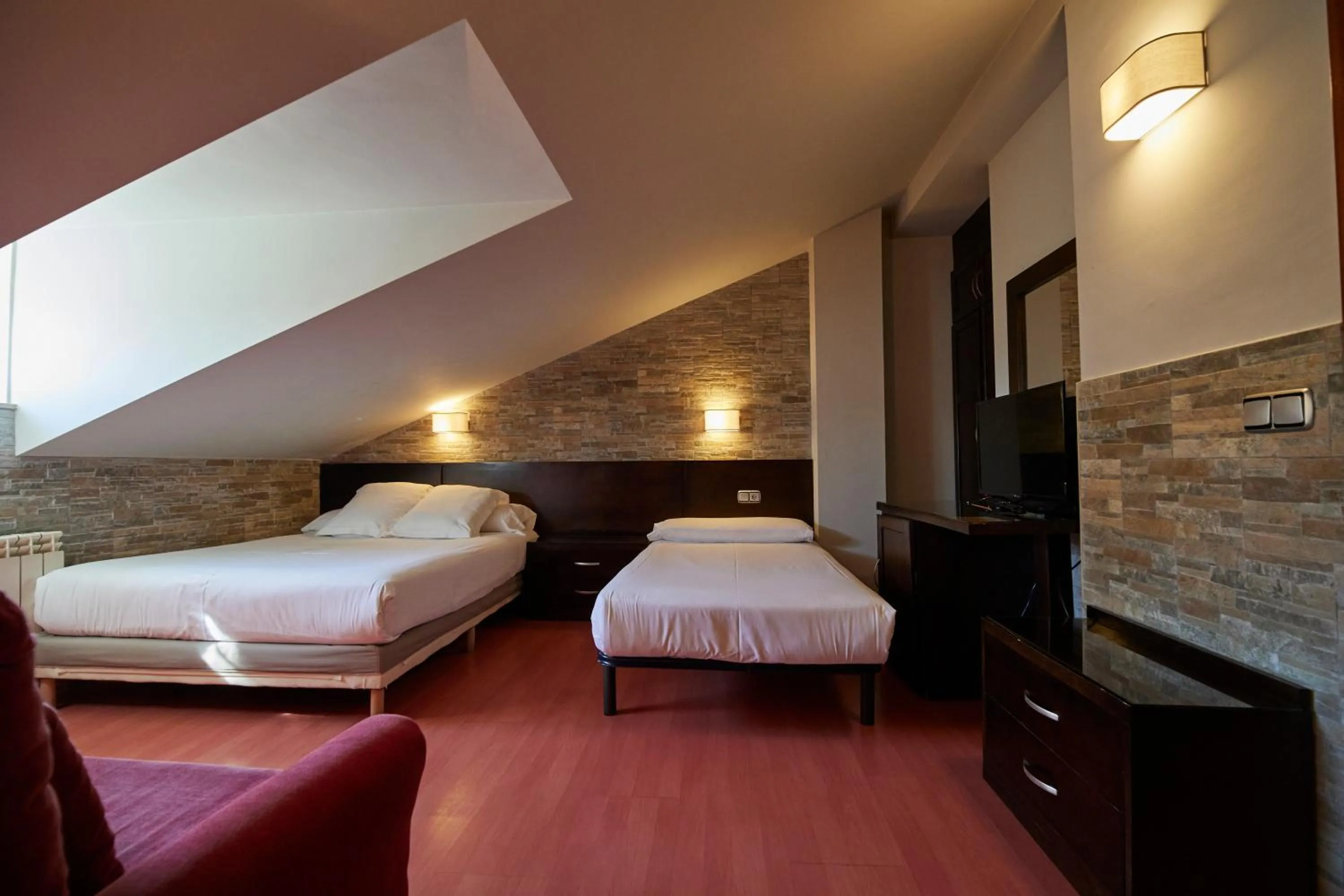 Bed in Hotel Villalegre