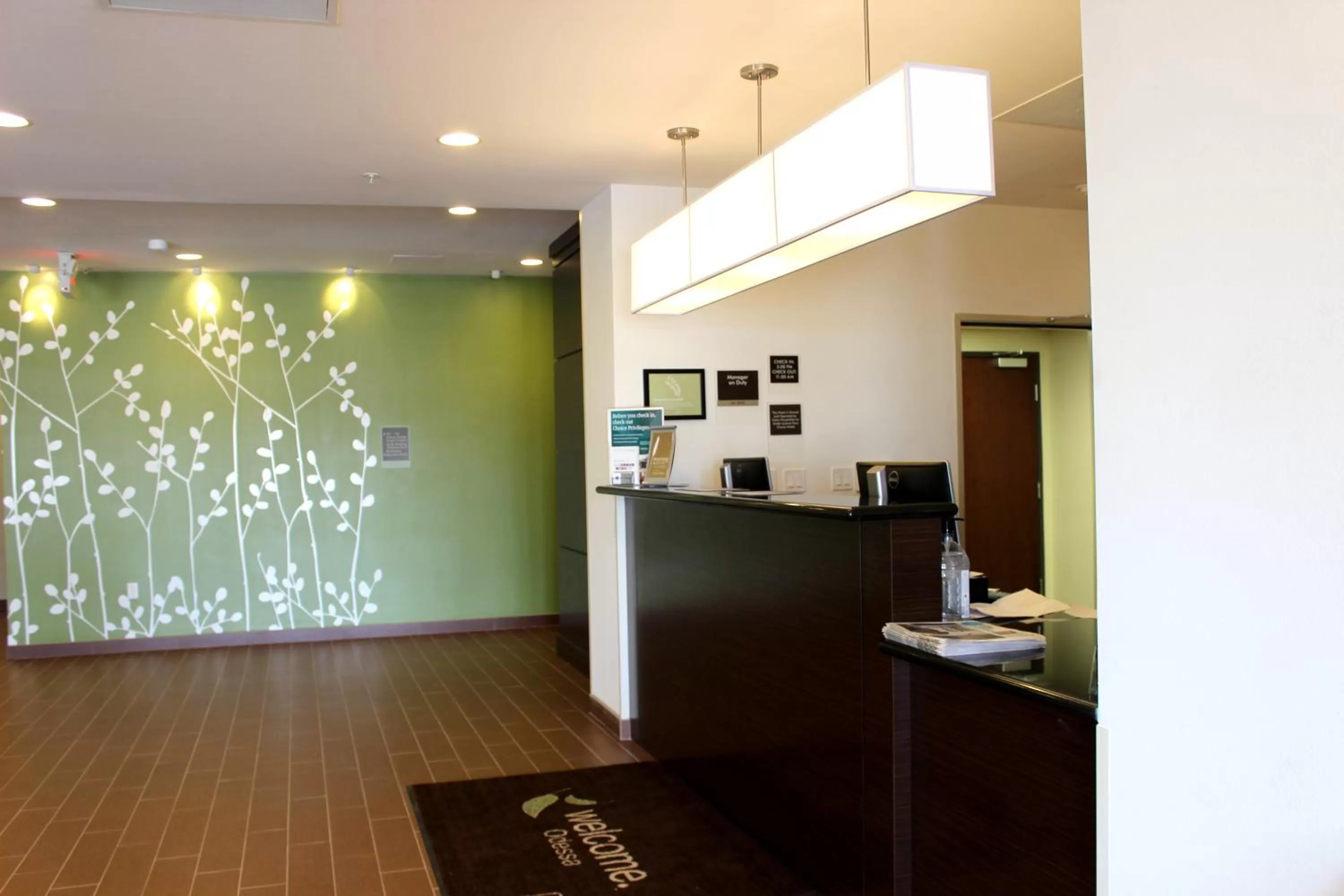 Lobby or reception in Sleep Inn & Suites Odessa near University