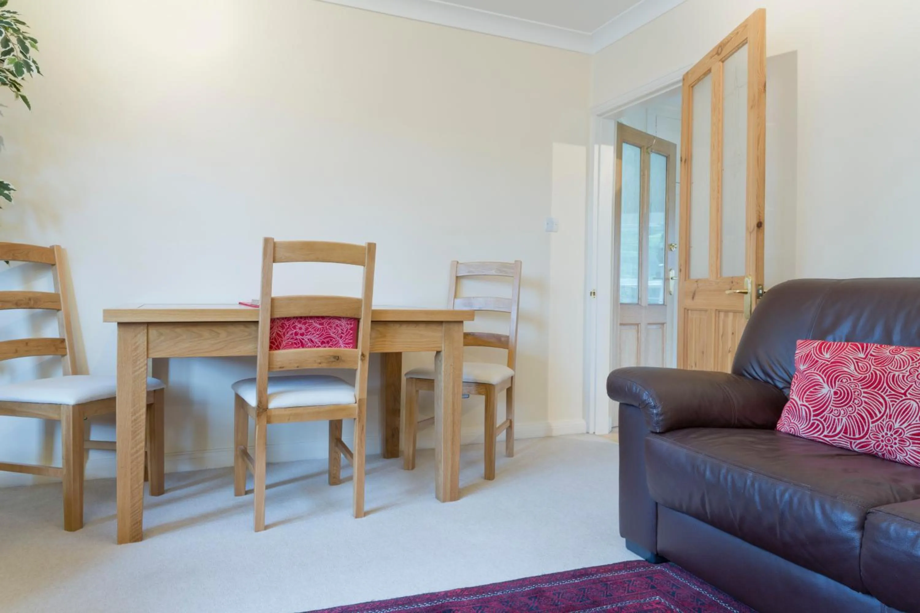 Living room in Poplar House Serviced Apartments