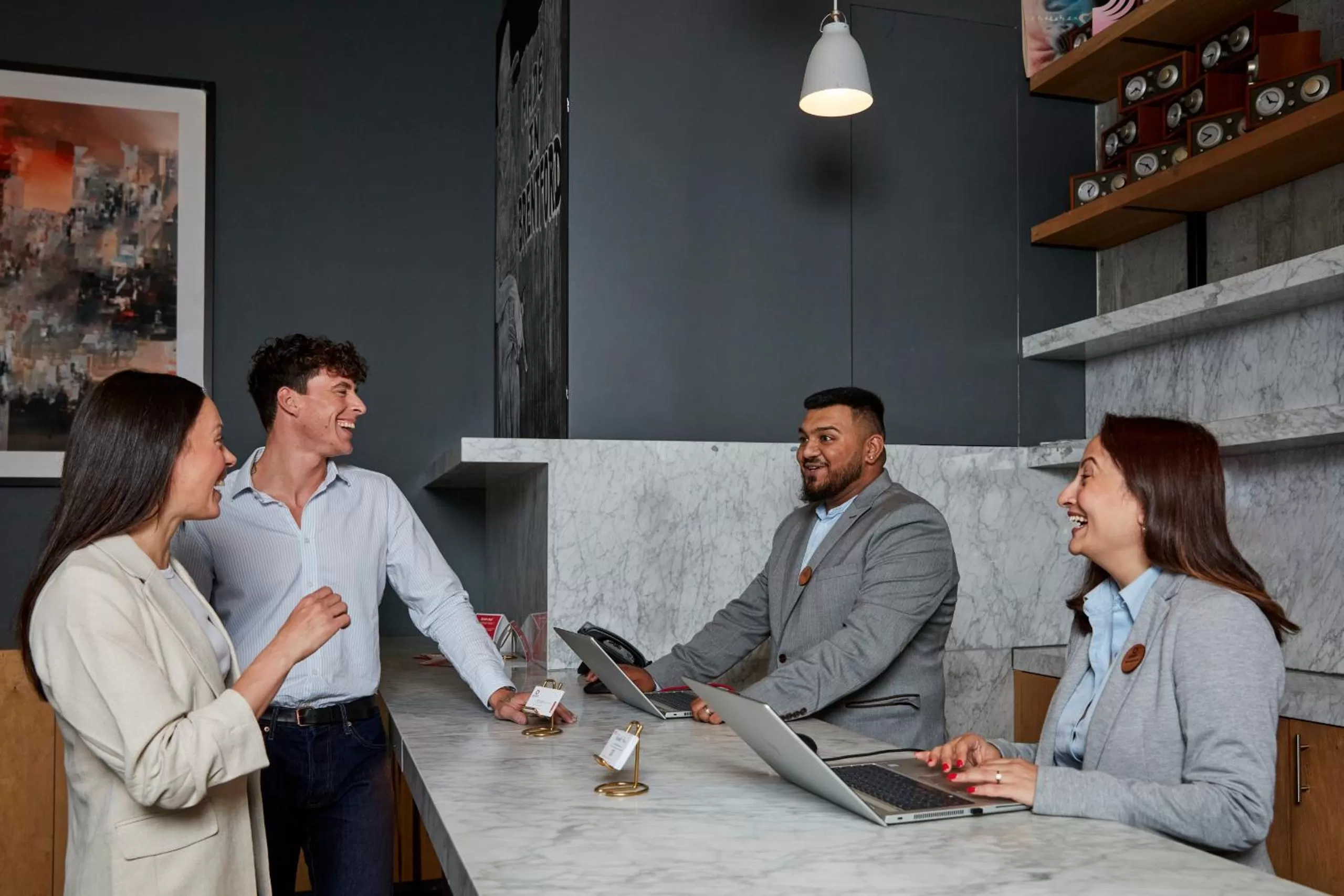 Lobby or reception in Aparthotel Adagio London Brentford