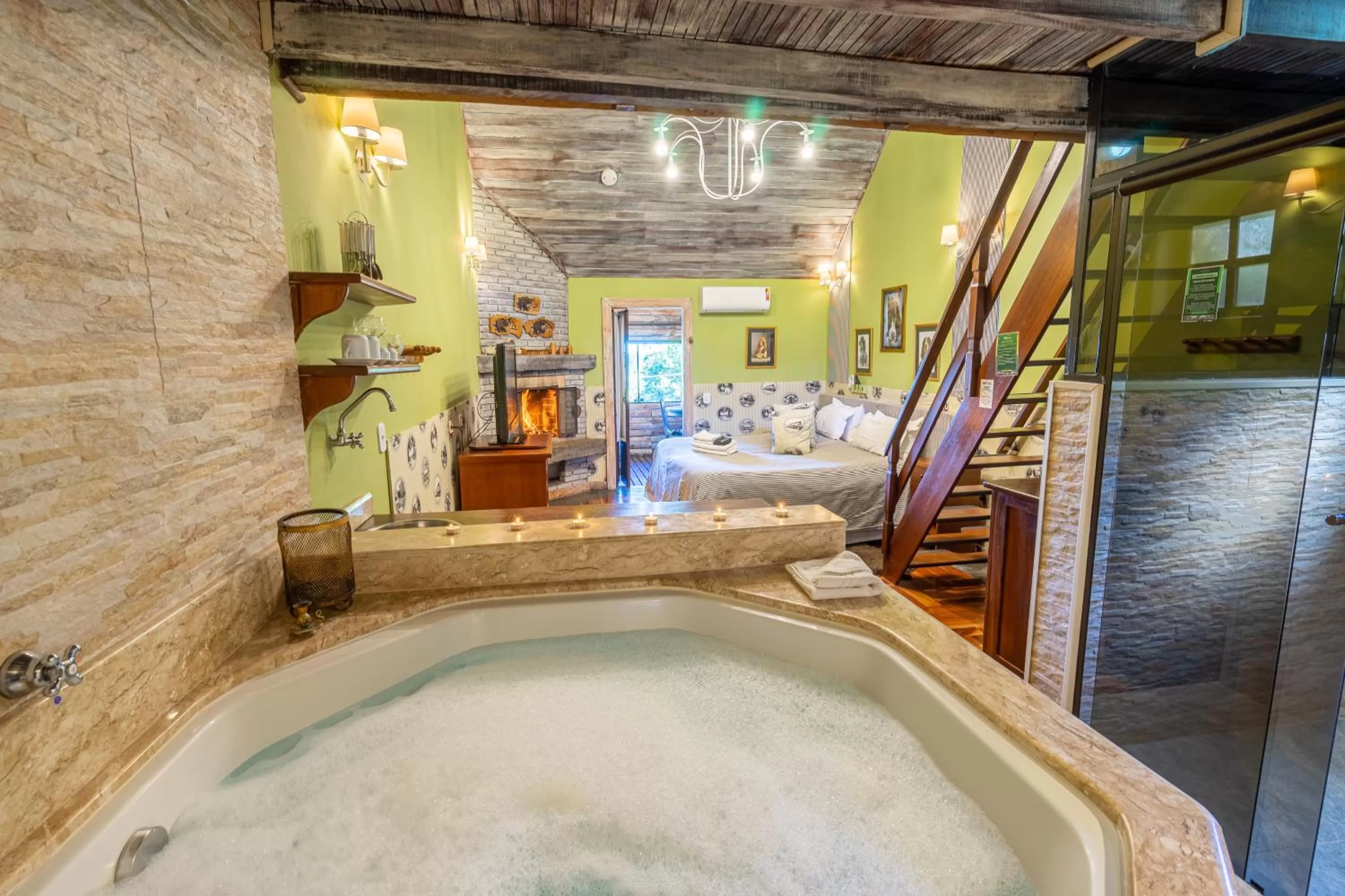 Bedroom, Bed in Pousada Alto Da Boa Vista