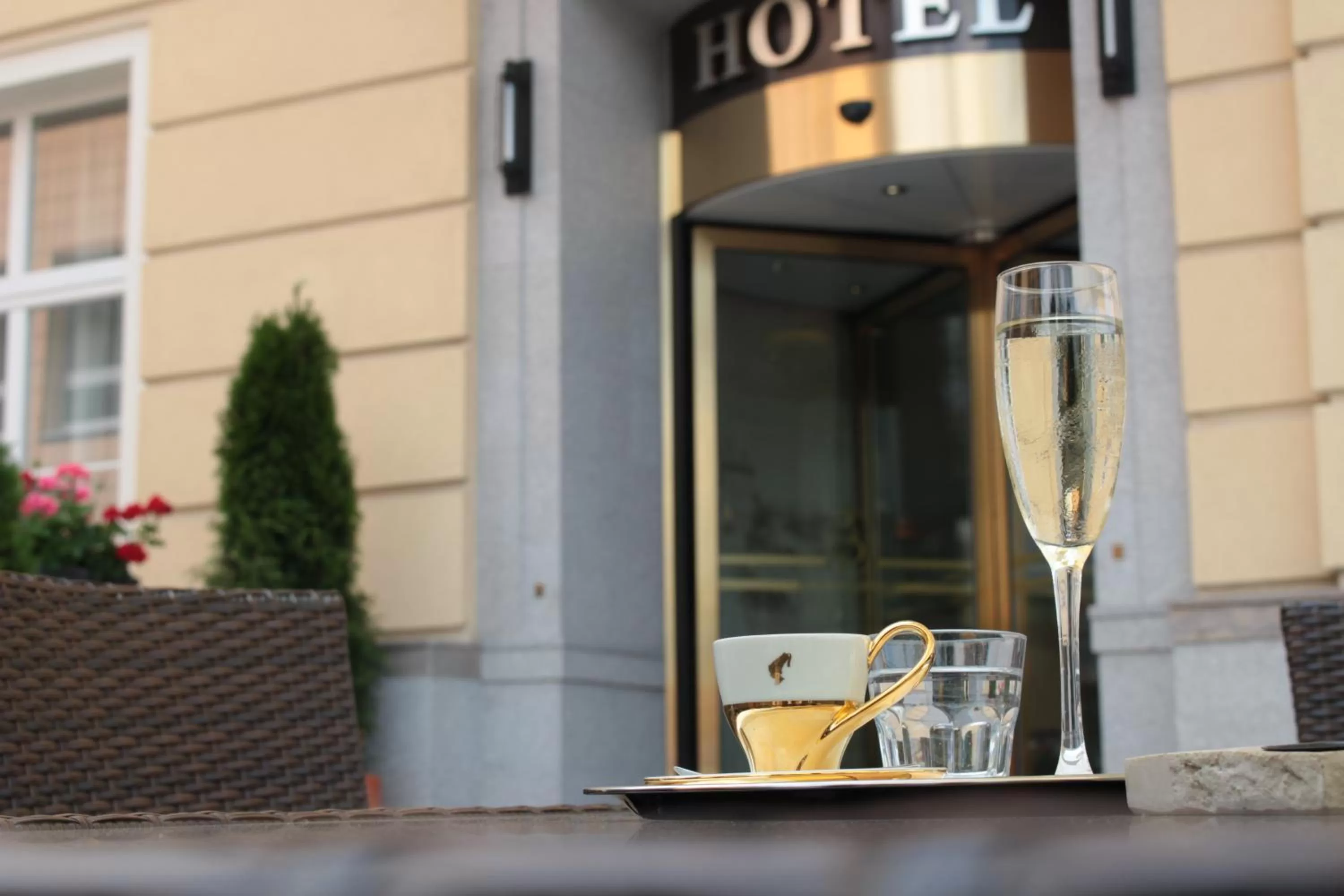 Balcony/Terrace in Hotel Europa