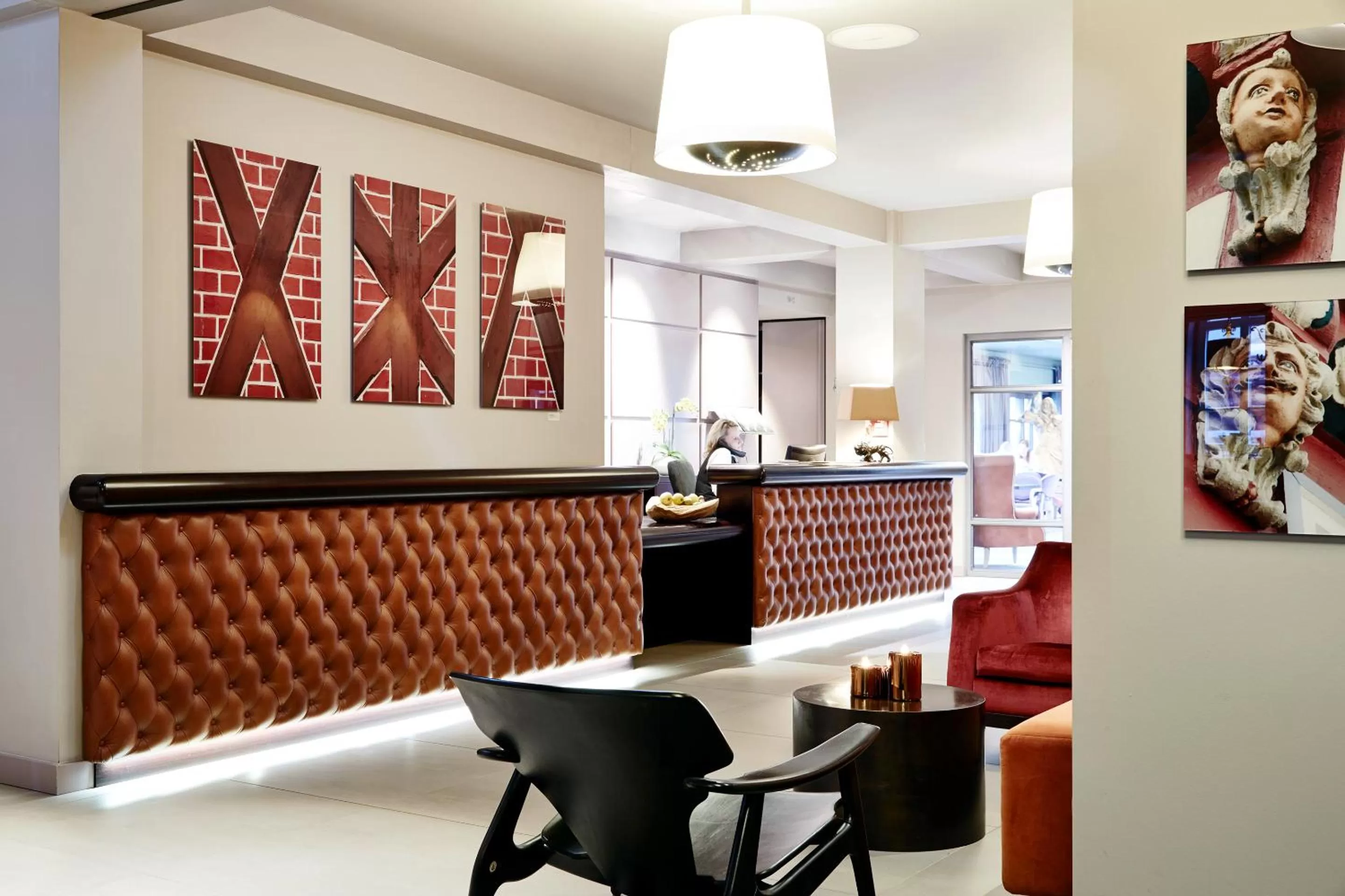 Lobby or reception in Zum Löwen Design Hotel Resort & Spa