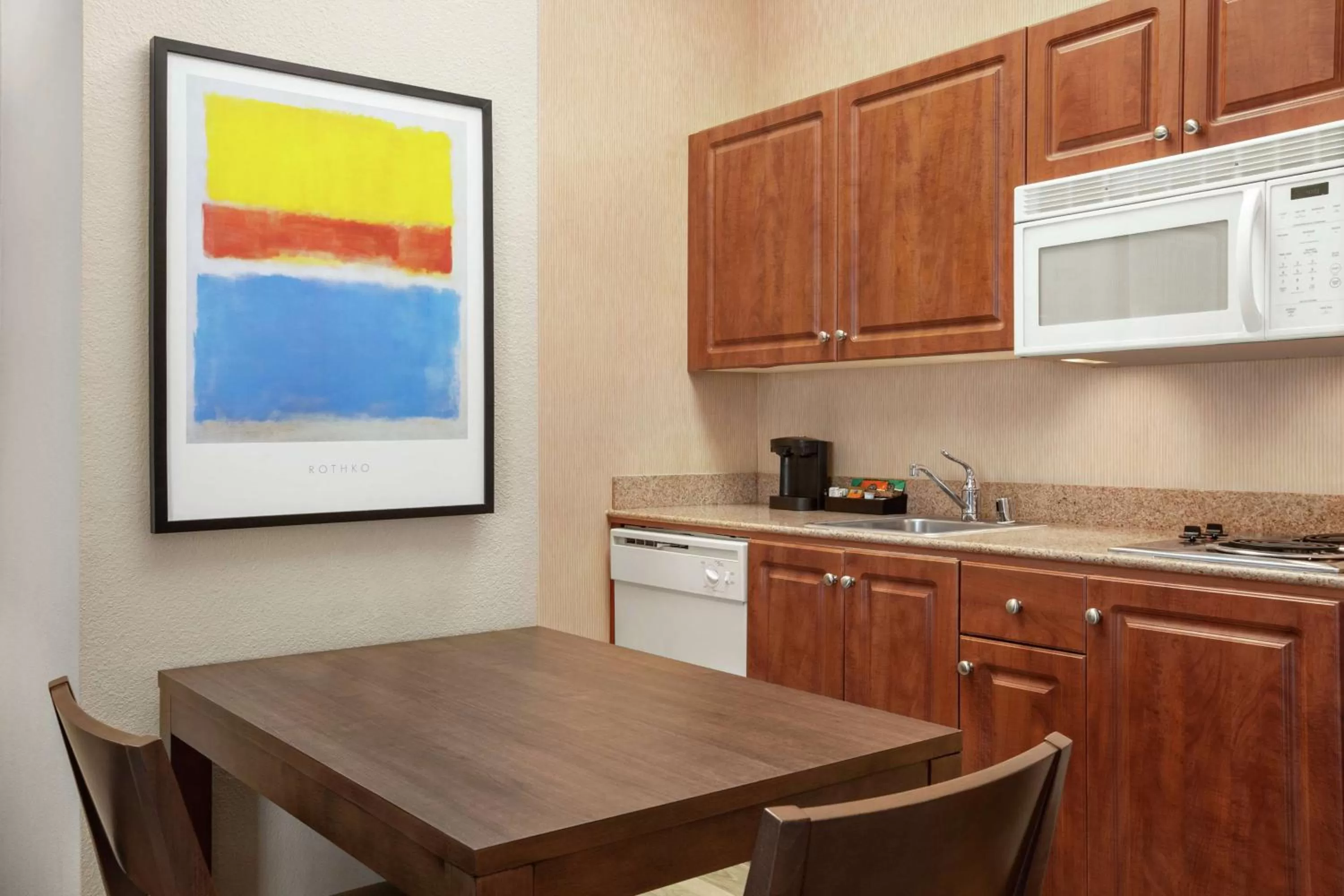 Kitchen or kitchenette in Homewood Suites by Hilton - Oakland Waterfront