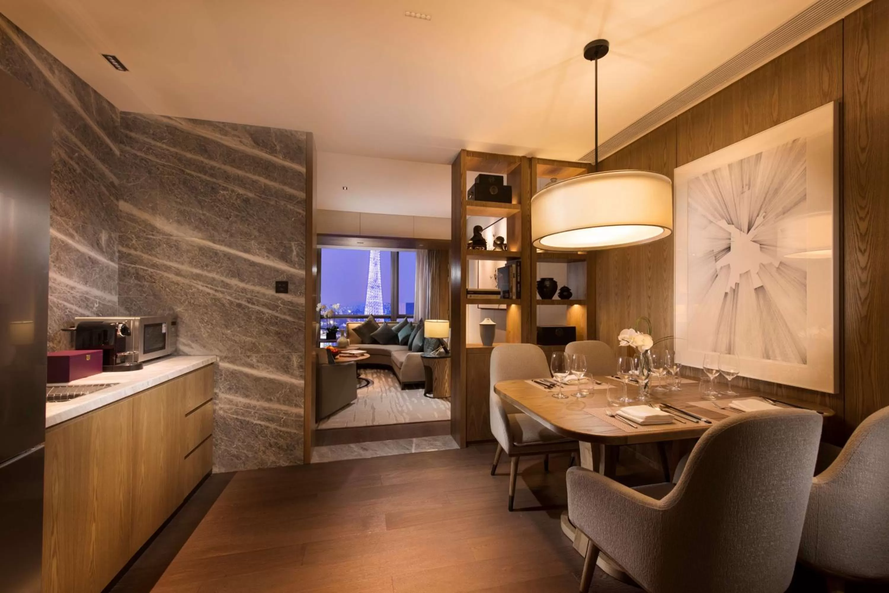 Living room in Conrad Guangzhou