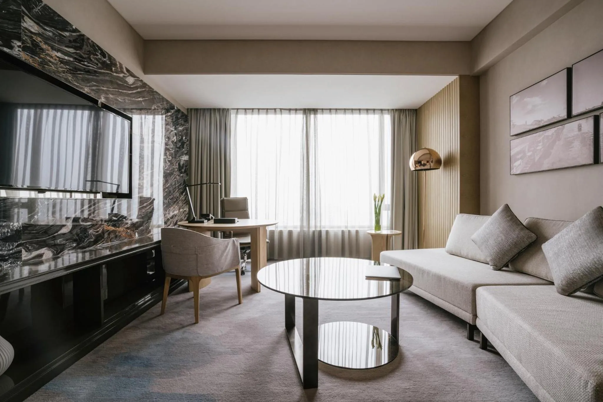 Living room in Pullman Shanghai Qingpu Excellence