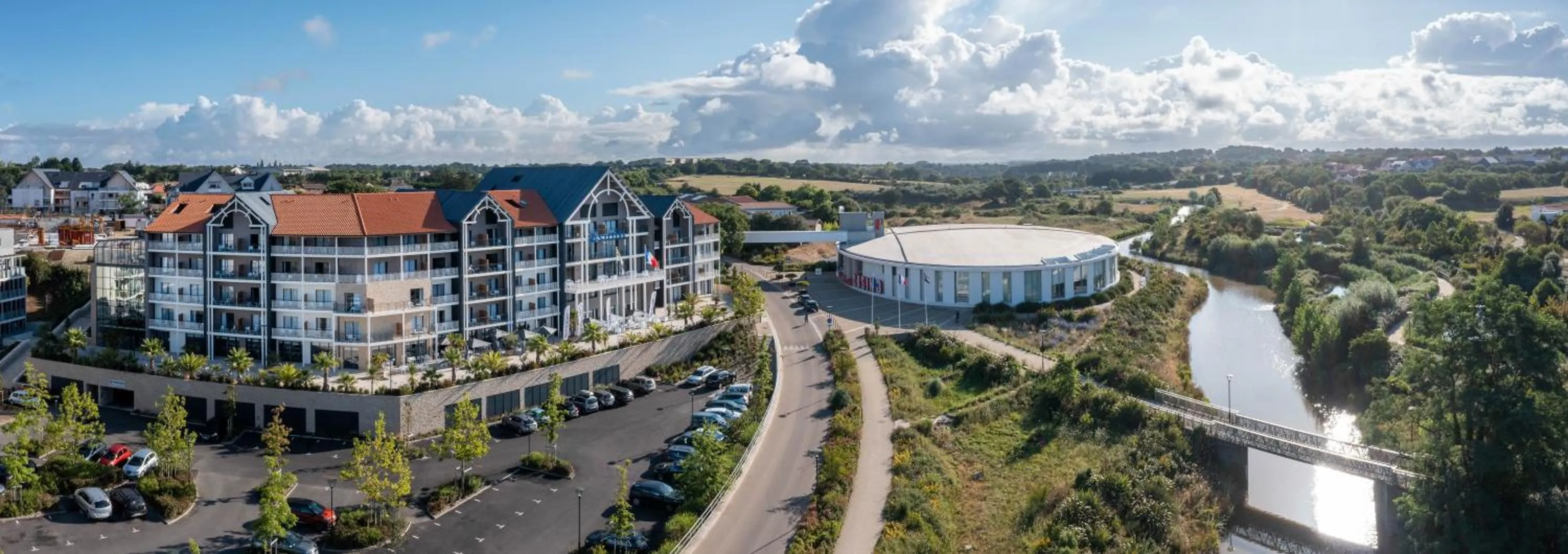Bird's eye view in Westotel Pornic Côte de Jade