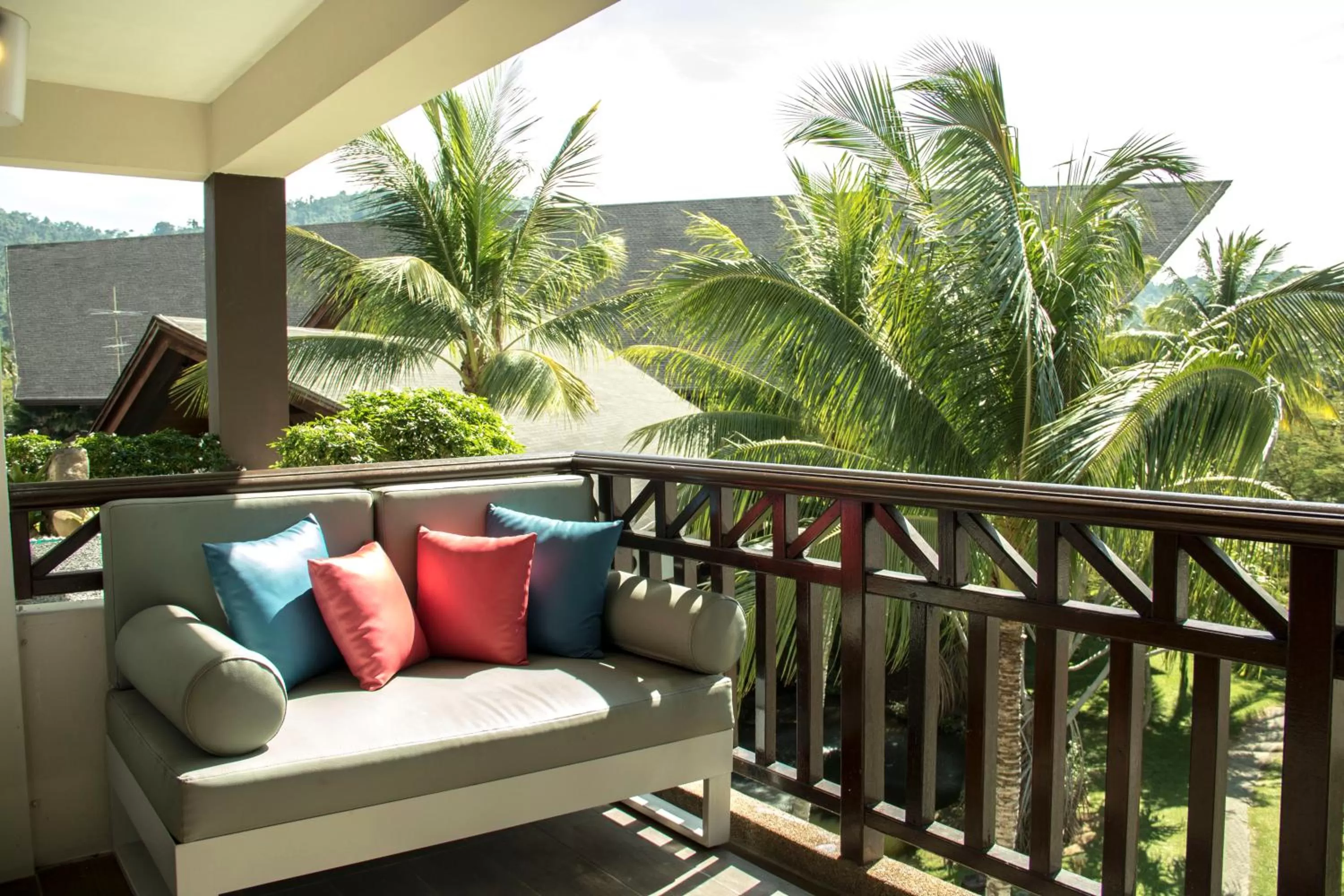 Balcony/Terrace in Nexus Resort & Spa Karambunai