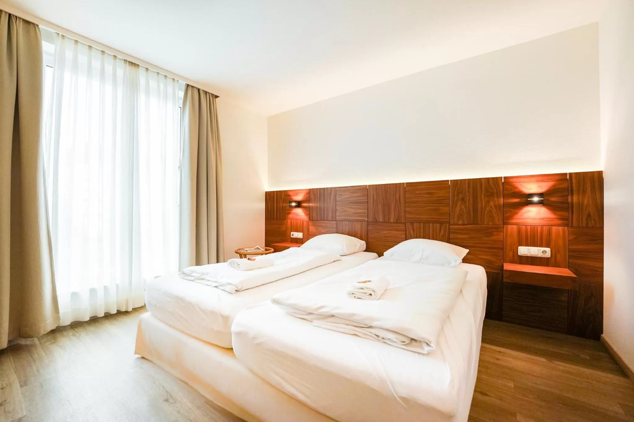 Bed in Hotel Kannenkeller