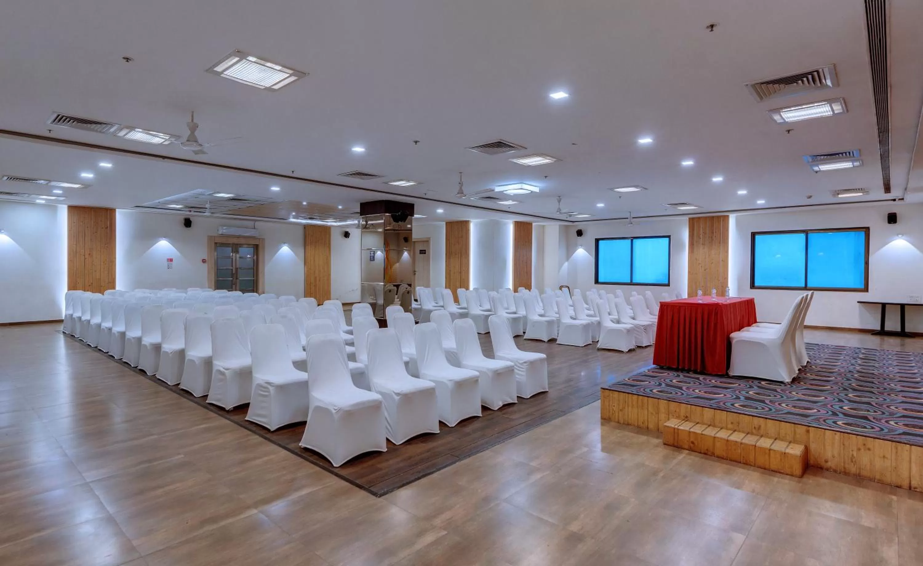 Meeting/conference room in Grand Fortune Beacon, Ichalkaranji