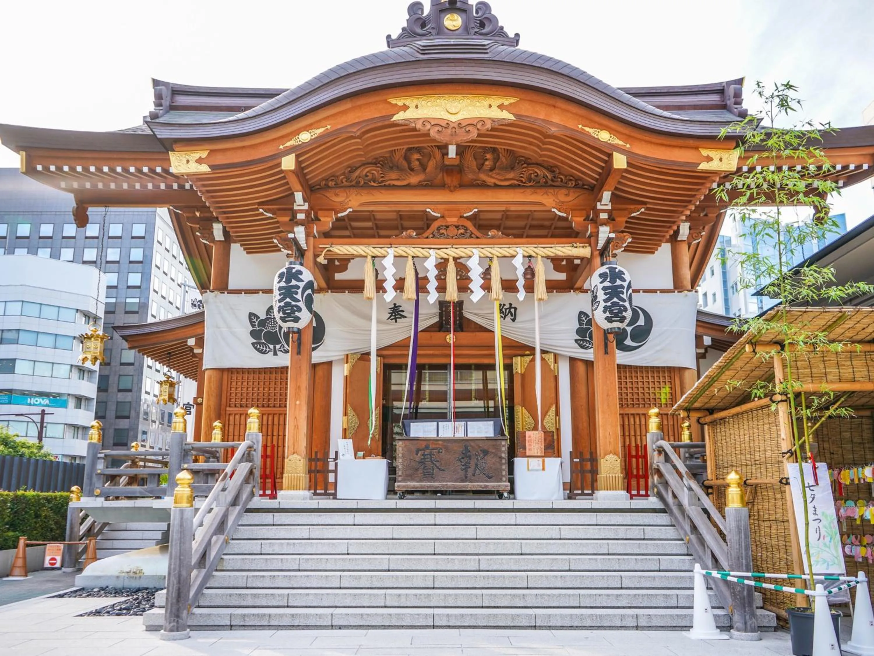 Nearby landmark in Dai-ichi Hotel Annex