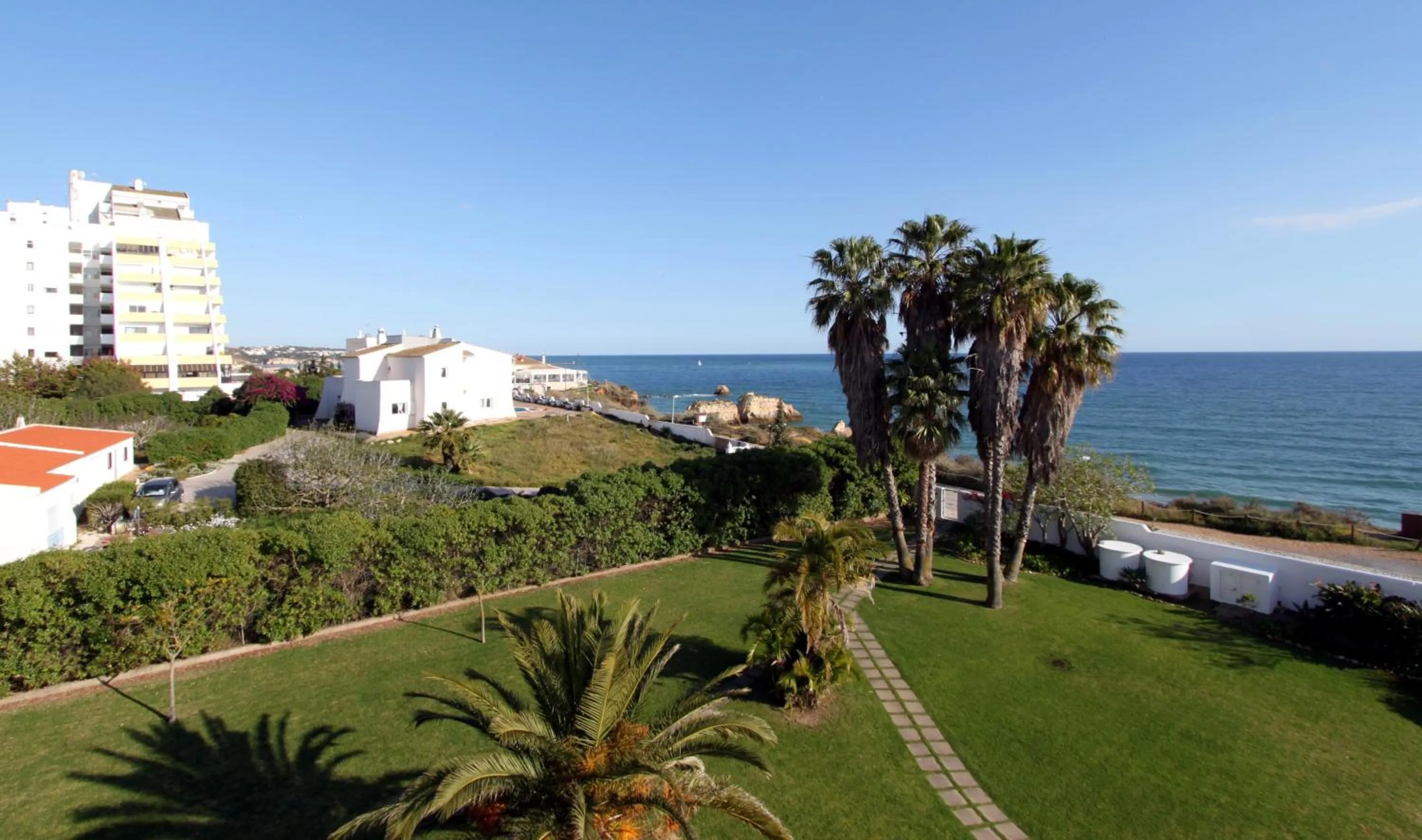 Garden view in Hotel Luar