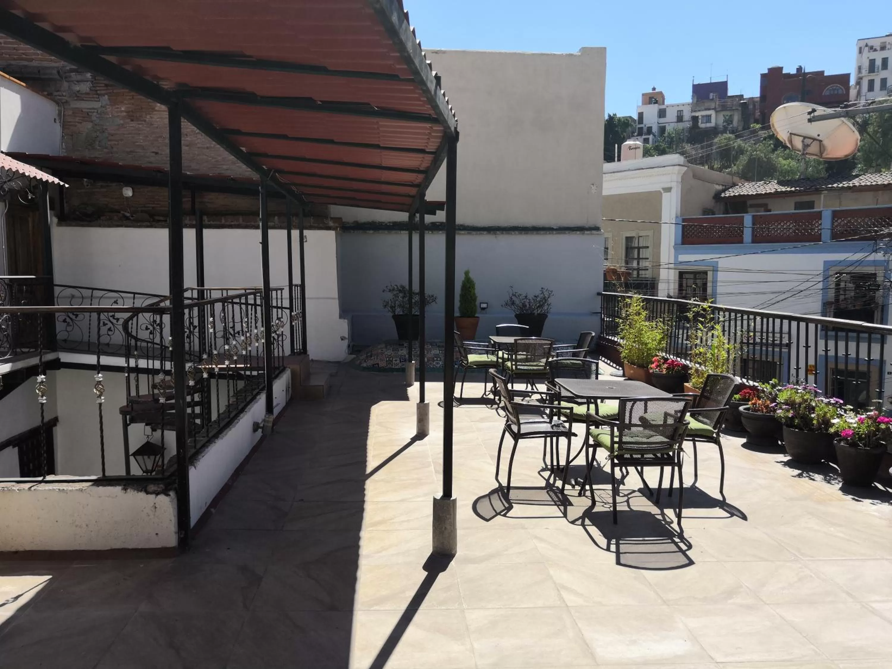 Balcony/Terrace in Hotel Casa Sangre de Cristo