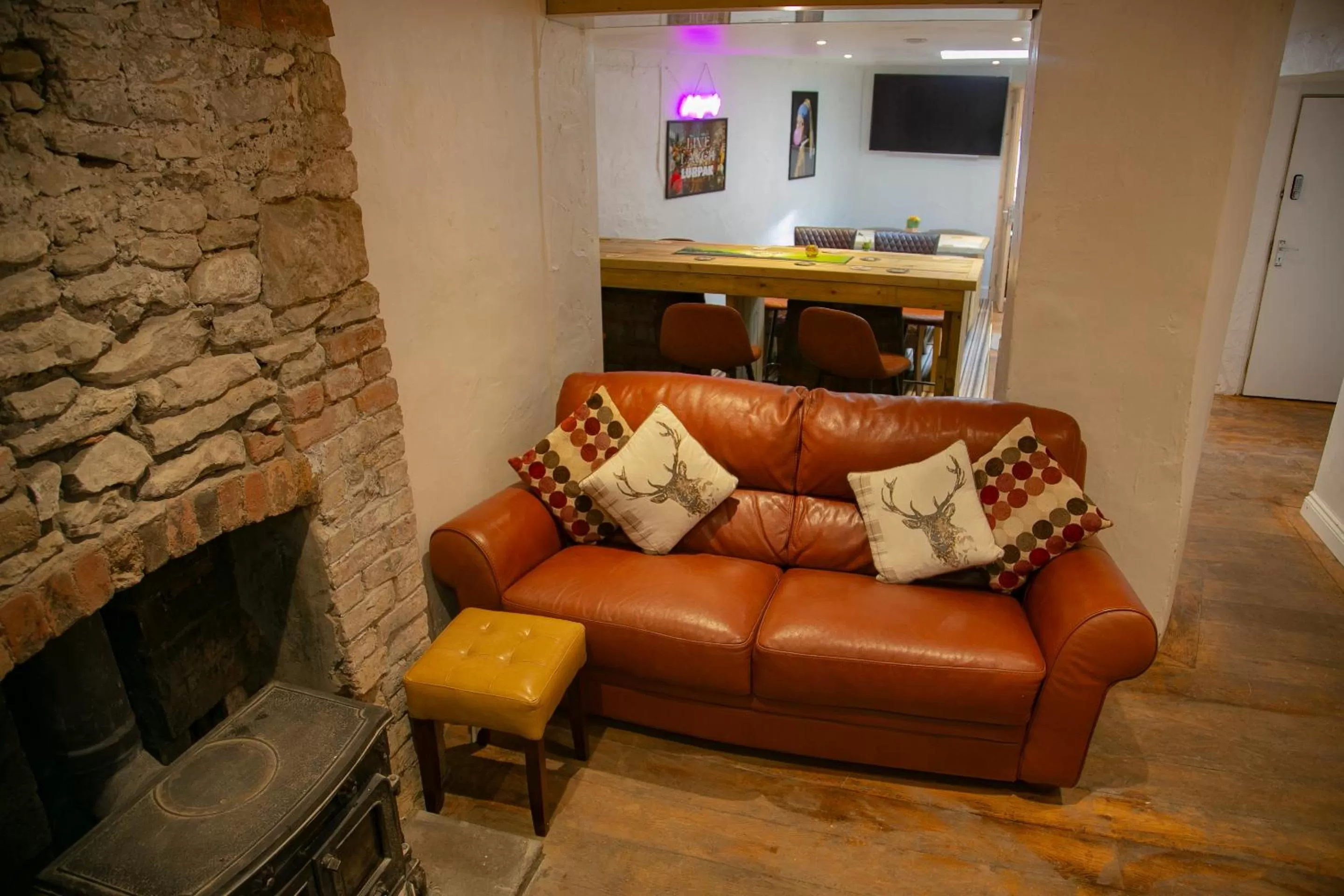 Seating Area in The Swan