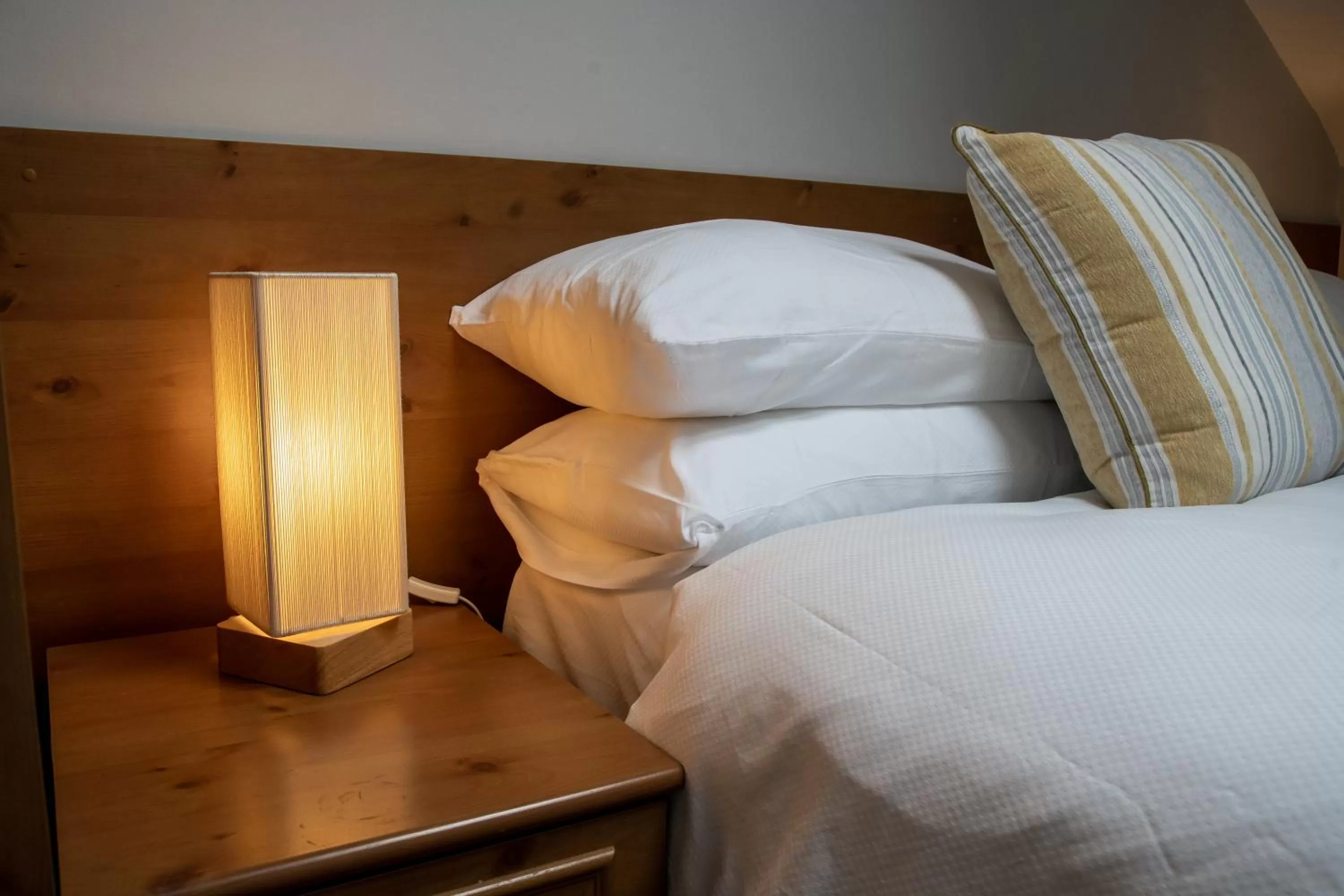 Bed in Cumbrian Lodge