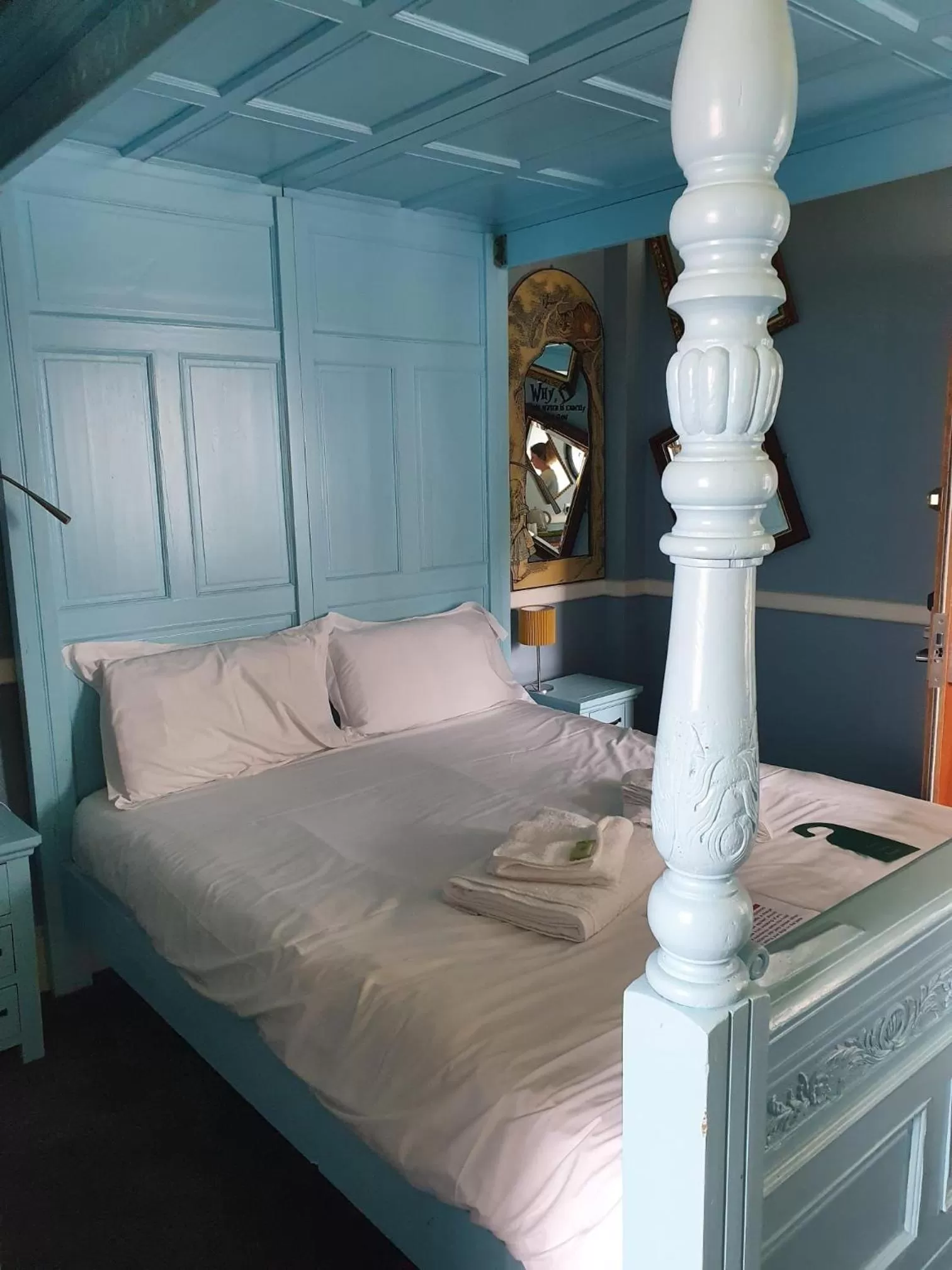 Bedroom in Hatters Hotel