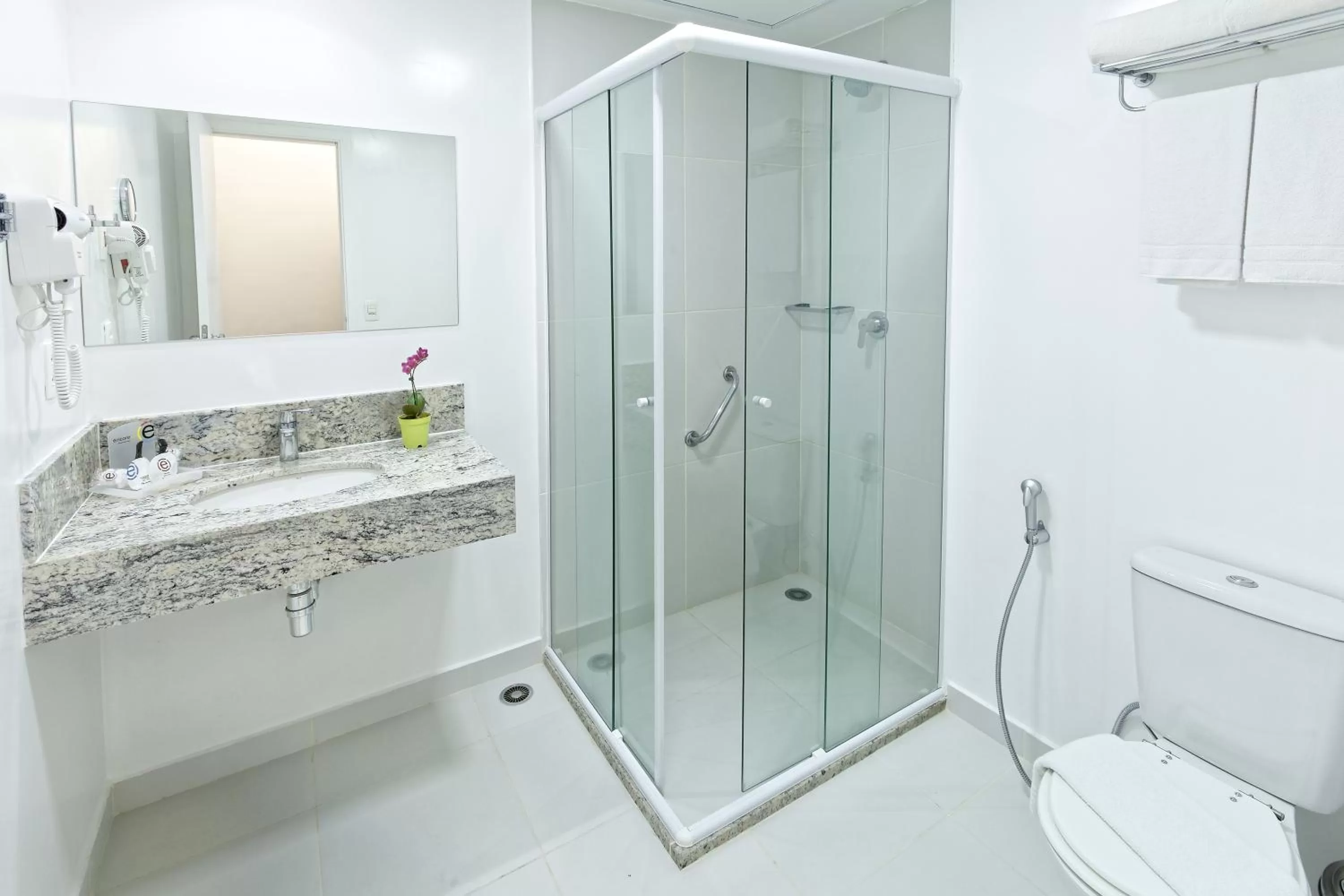 Shower in Ramada Encore by Wyndham São Paulo Osasco