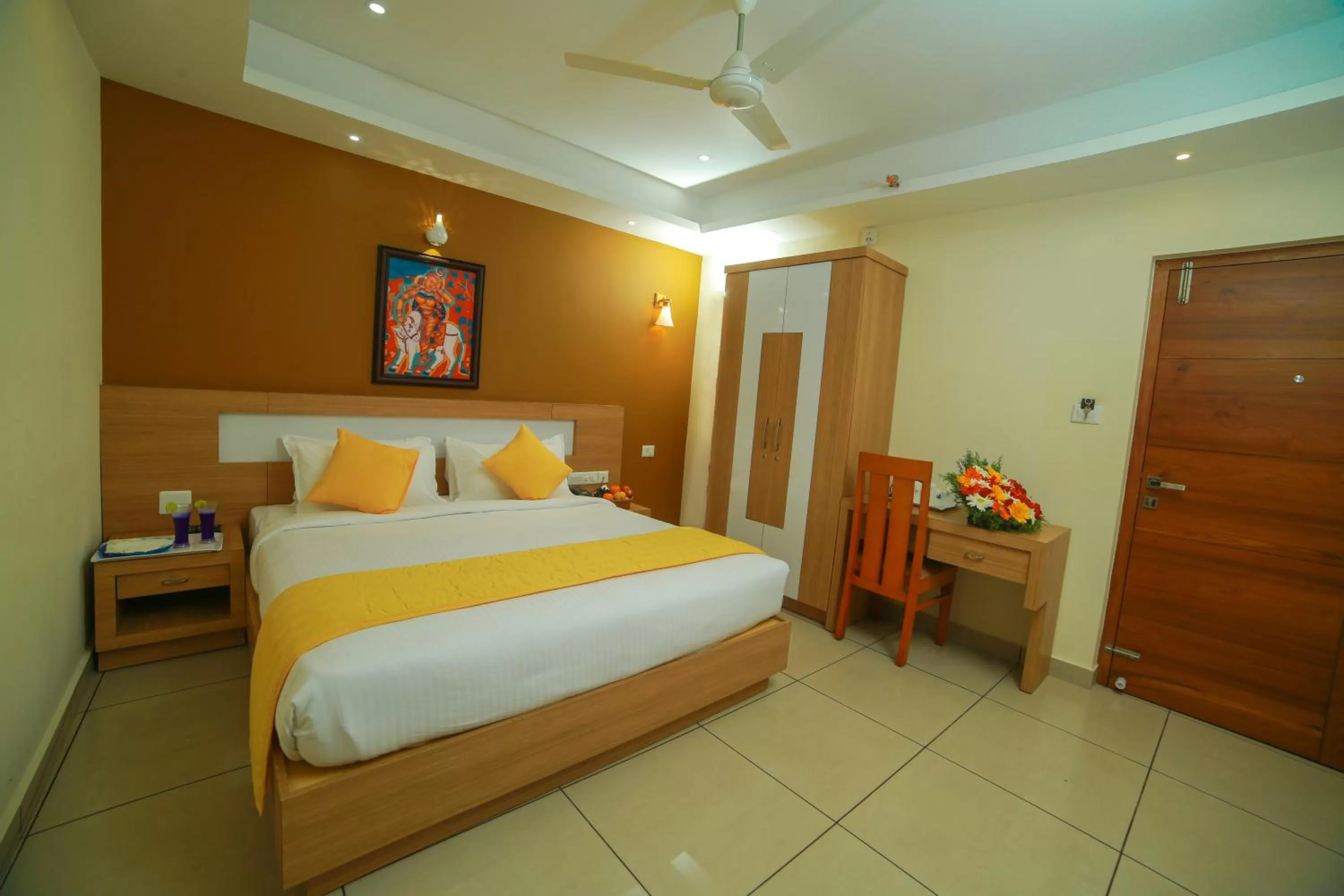 Deluxe Family Room in Treebo Sree Varshavilas Regency, 500 Mtrs From Guruvayoor Temple