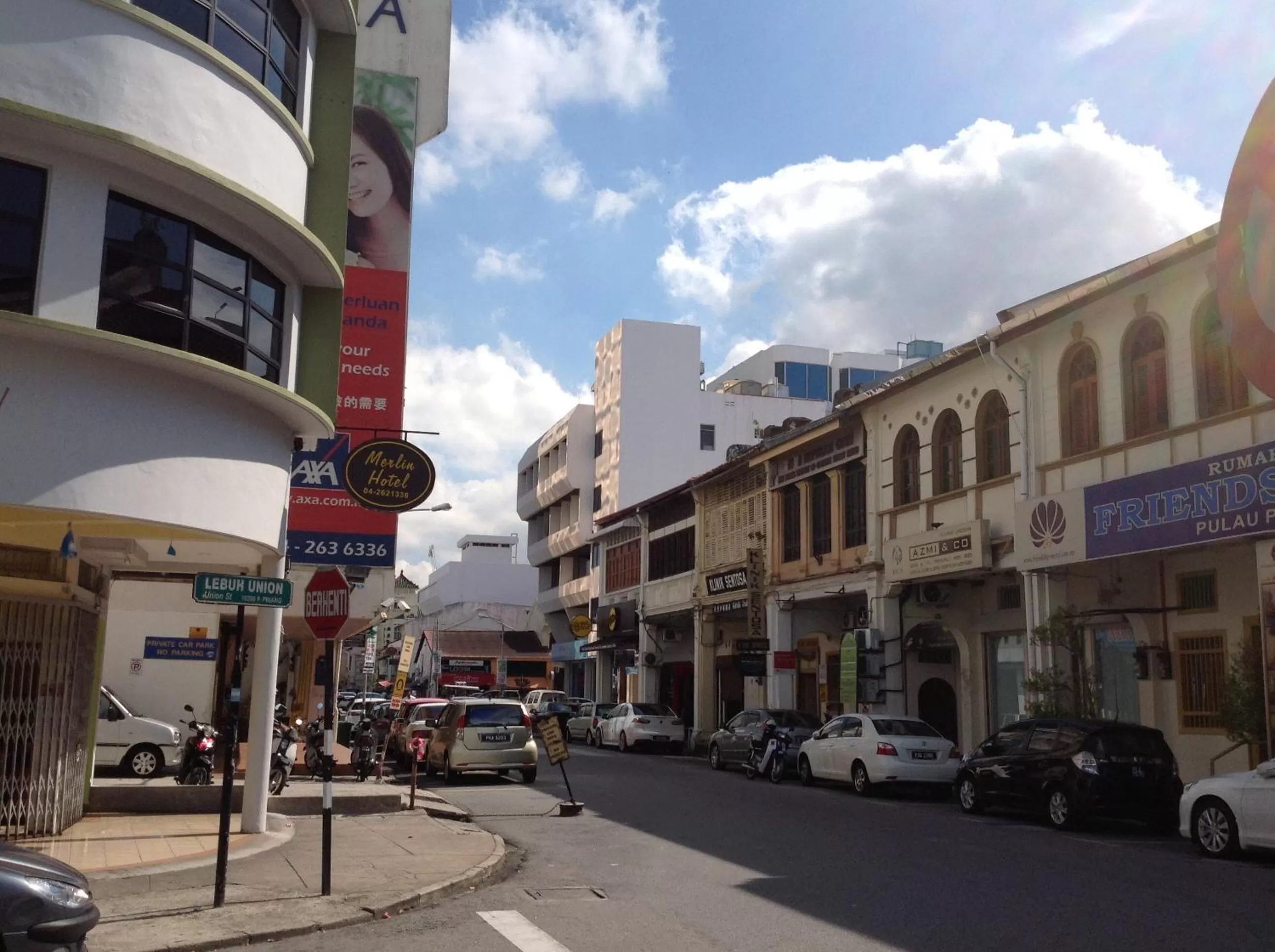 Area and facilities in Merlin Hotel George Town Penang