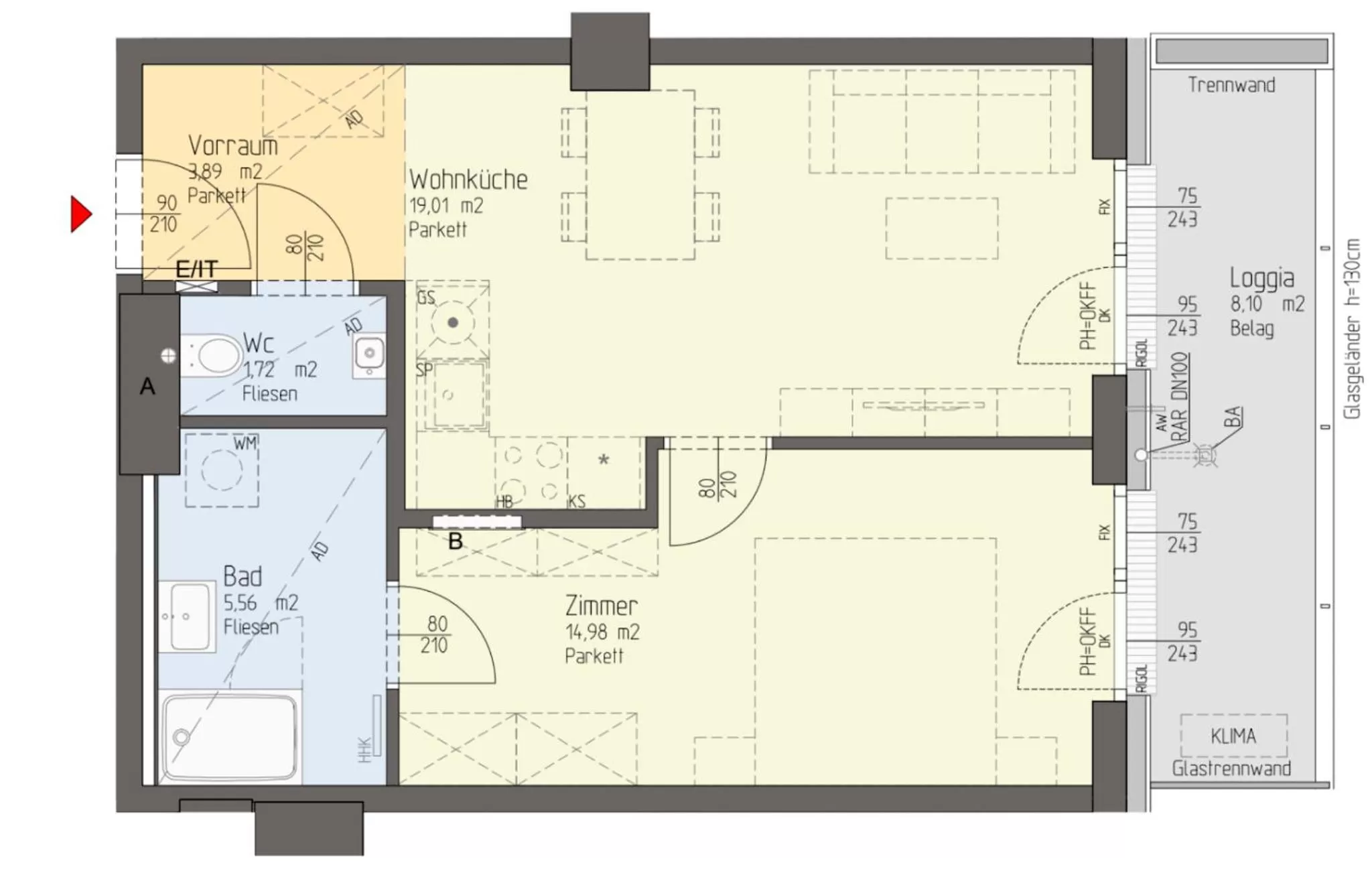 Vienna Residence, Marina Tower - Danube