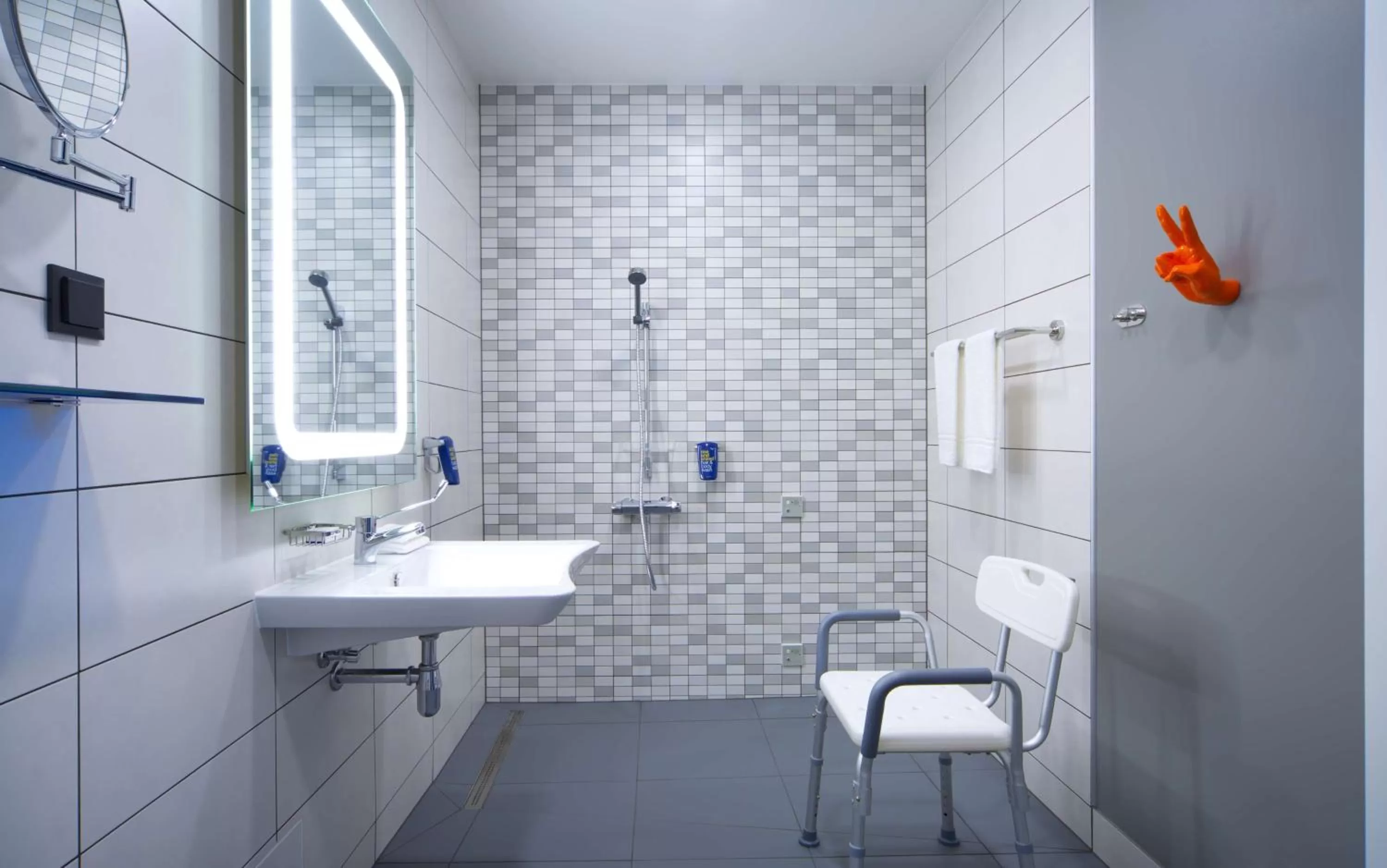 Bathroom in Park Inn by Radisson Residence Riga Barona