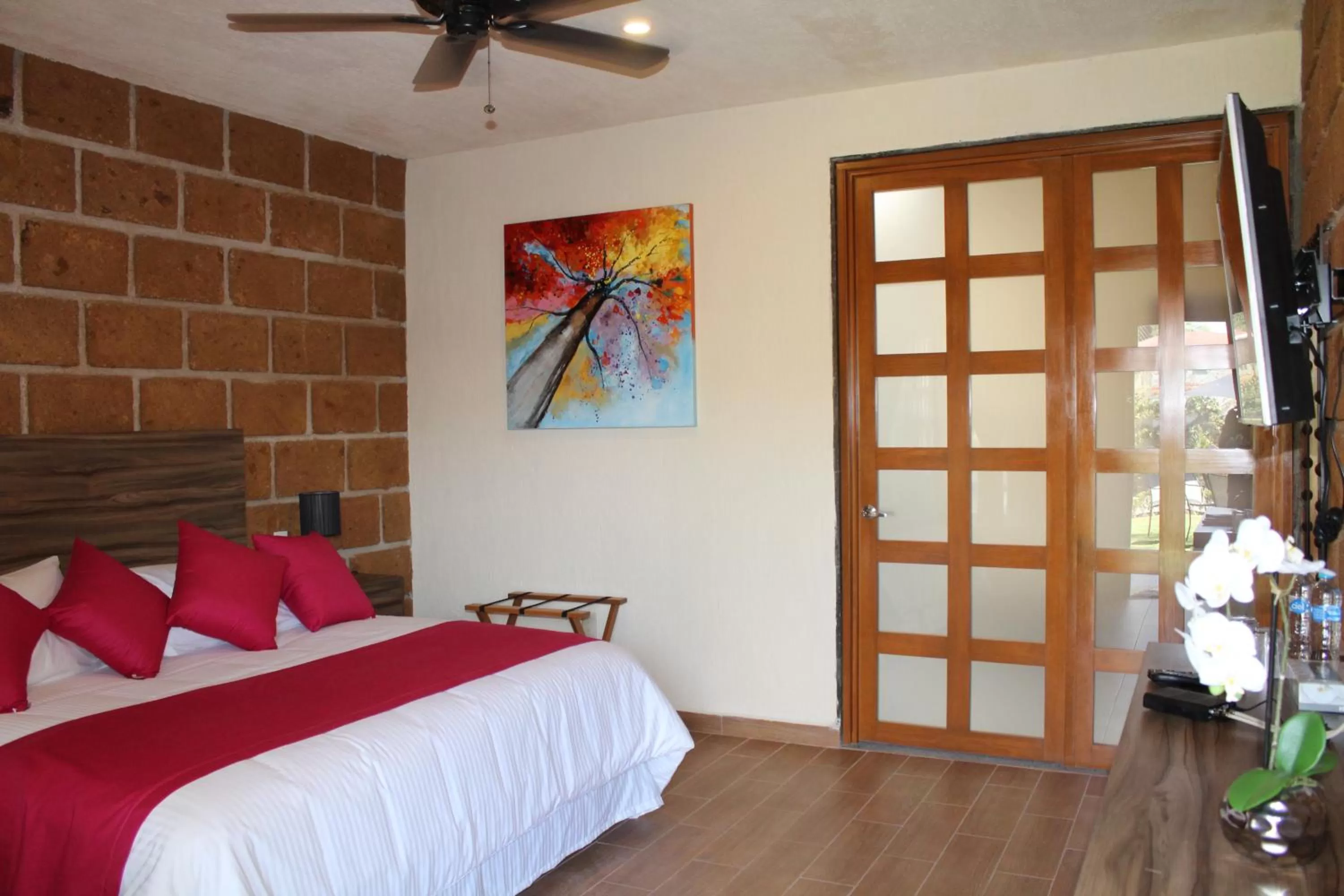 Bedroom, Bed in Hotel Boutique La Herencia