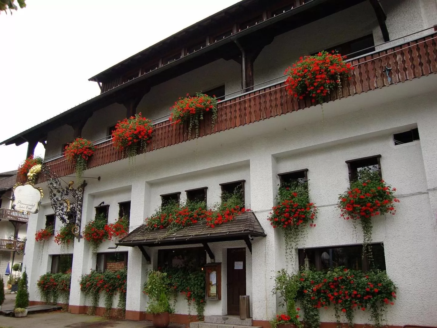 Property building in Alemannenhof Hotel Engel