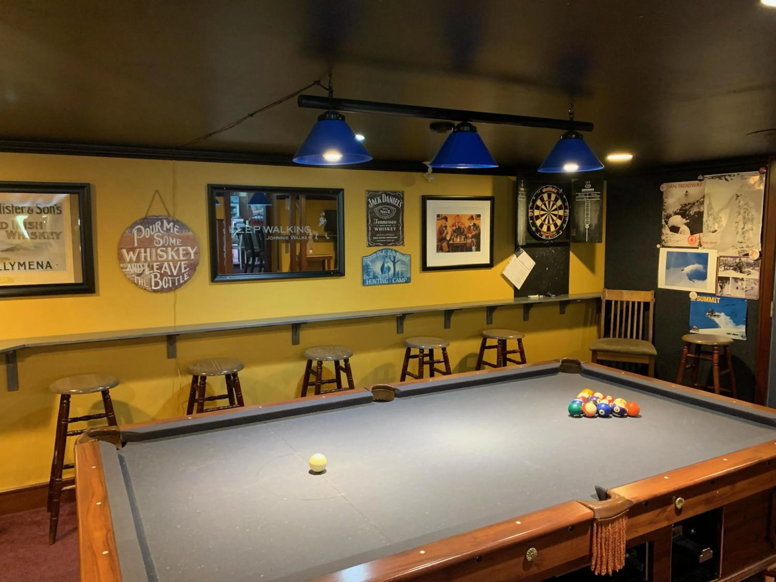 Billiard in Peaks Lodge