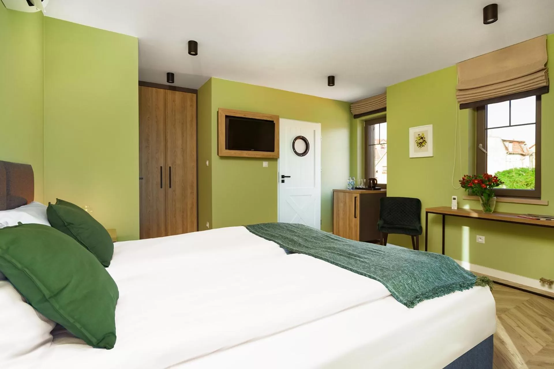 Bedroom, Bed in Kamienica Portowa